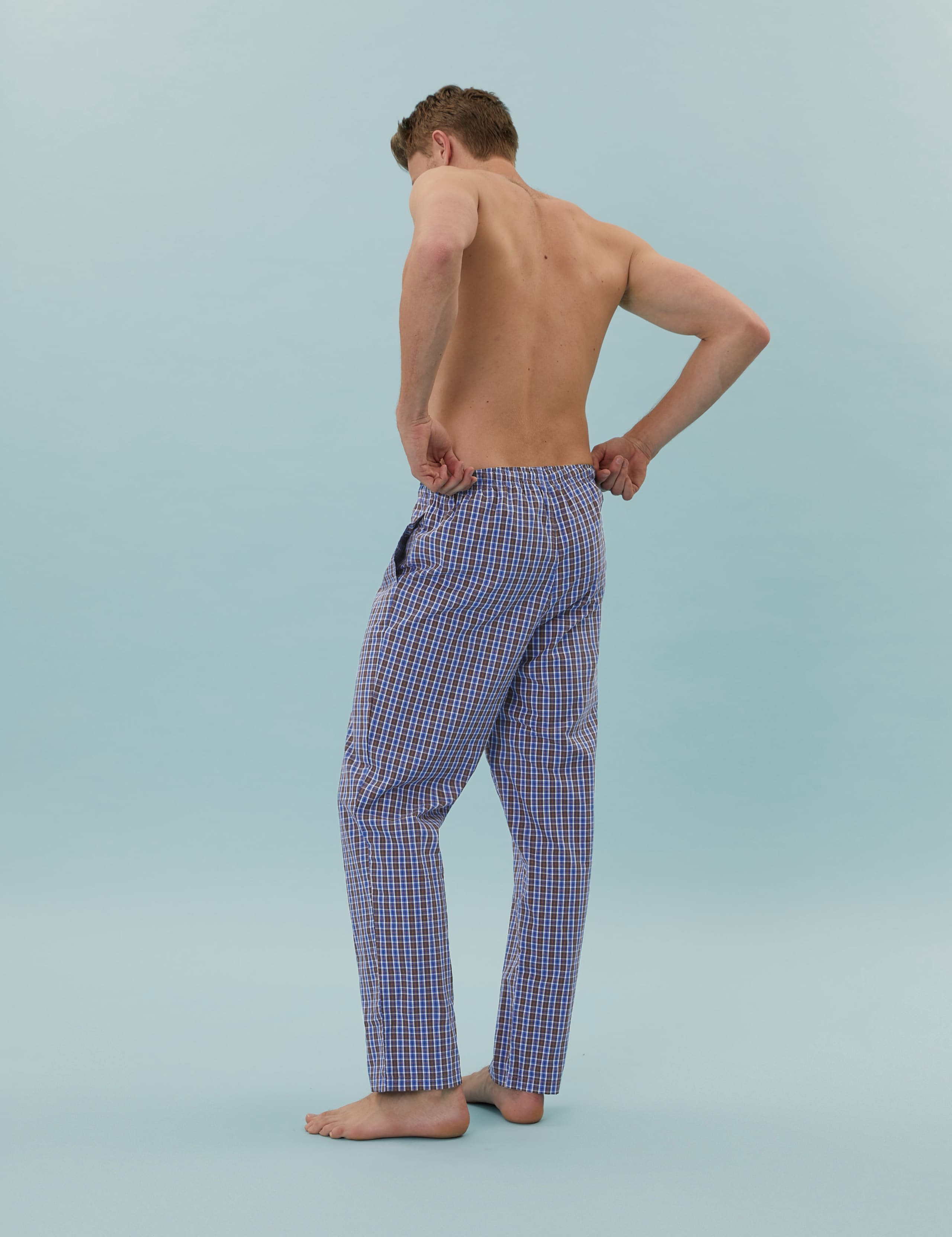 2 Pack Pure Cotton Pyjama Bottoms 4 of 4