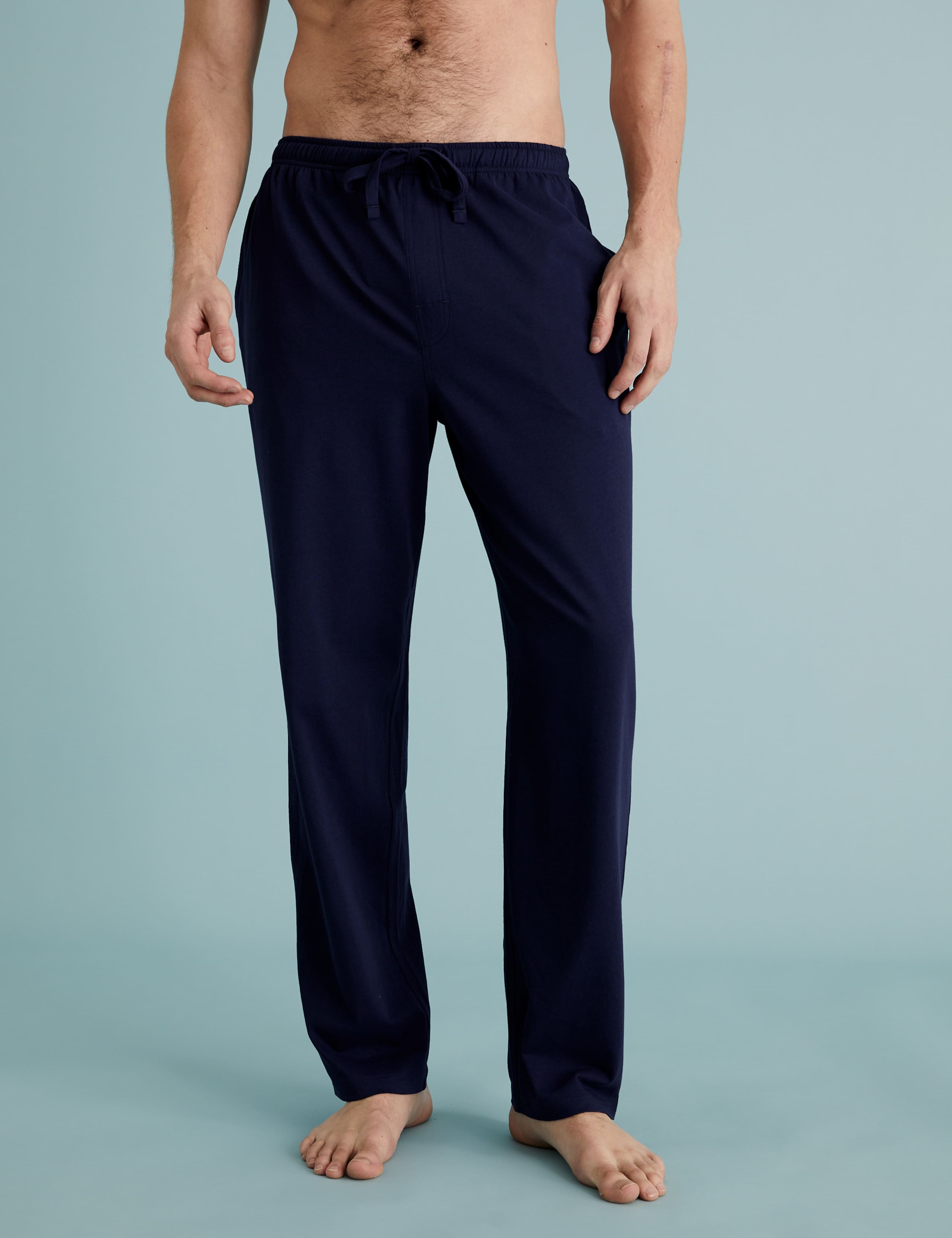 Pure Cotton Striped Pyjama Set 5 of 6