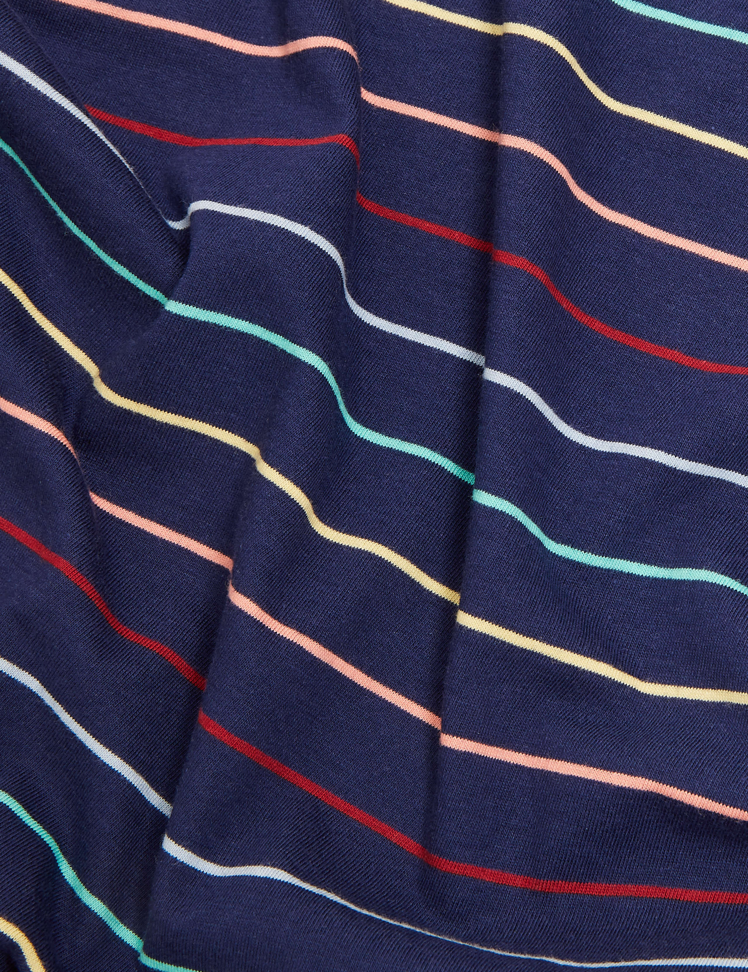 Pure Cotton Striped Pyjama Set 6 of 6