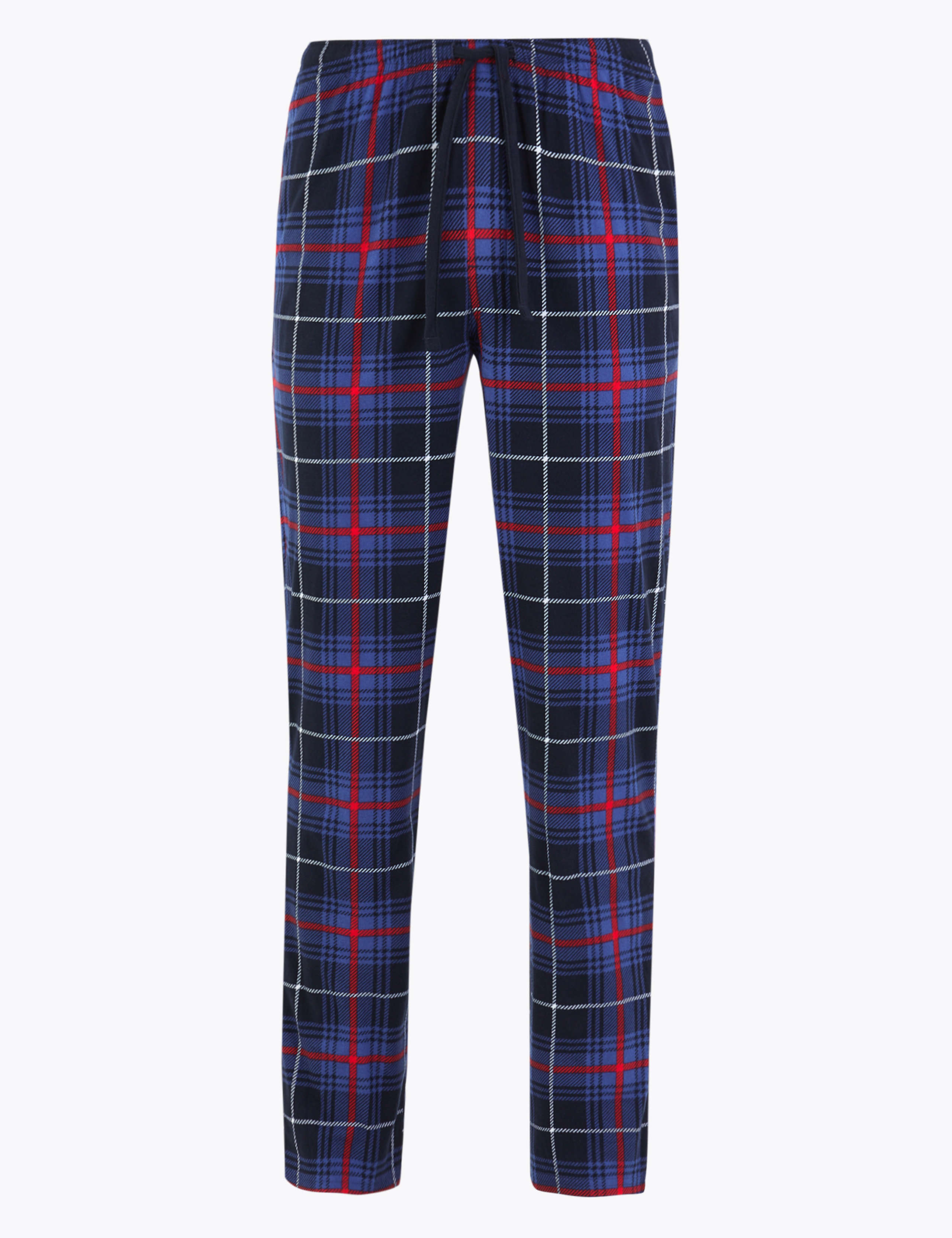 Big & Tall Supersoft Checked Pyjama Bottoms 1 of 1