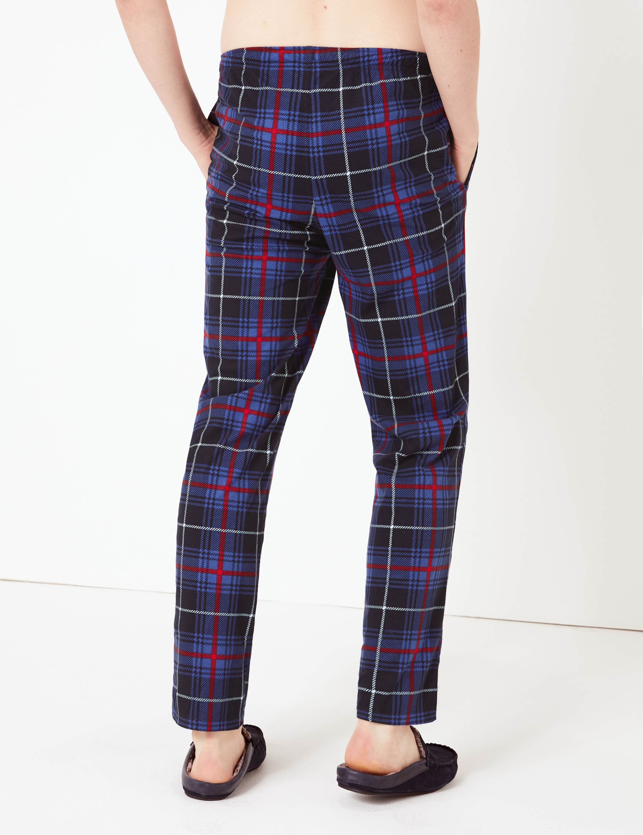 Checked Pyjama Bottoms 4 of 4