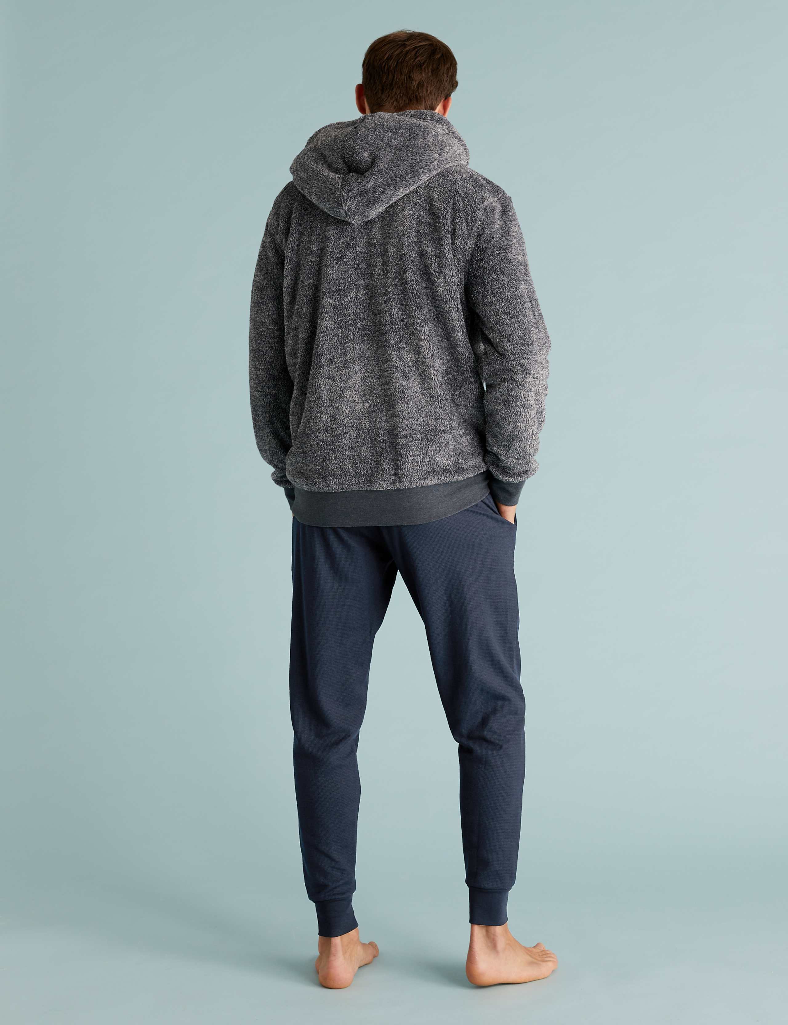 Cotton Supersoft Waffle Loungewear Bottoms 3 of 5