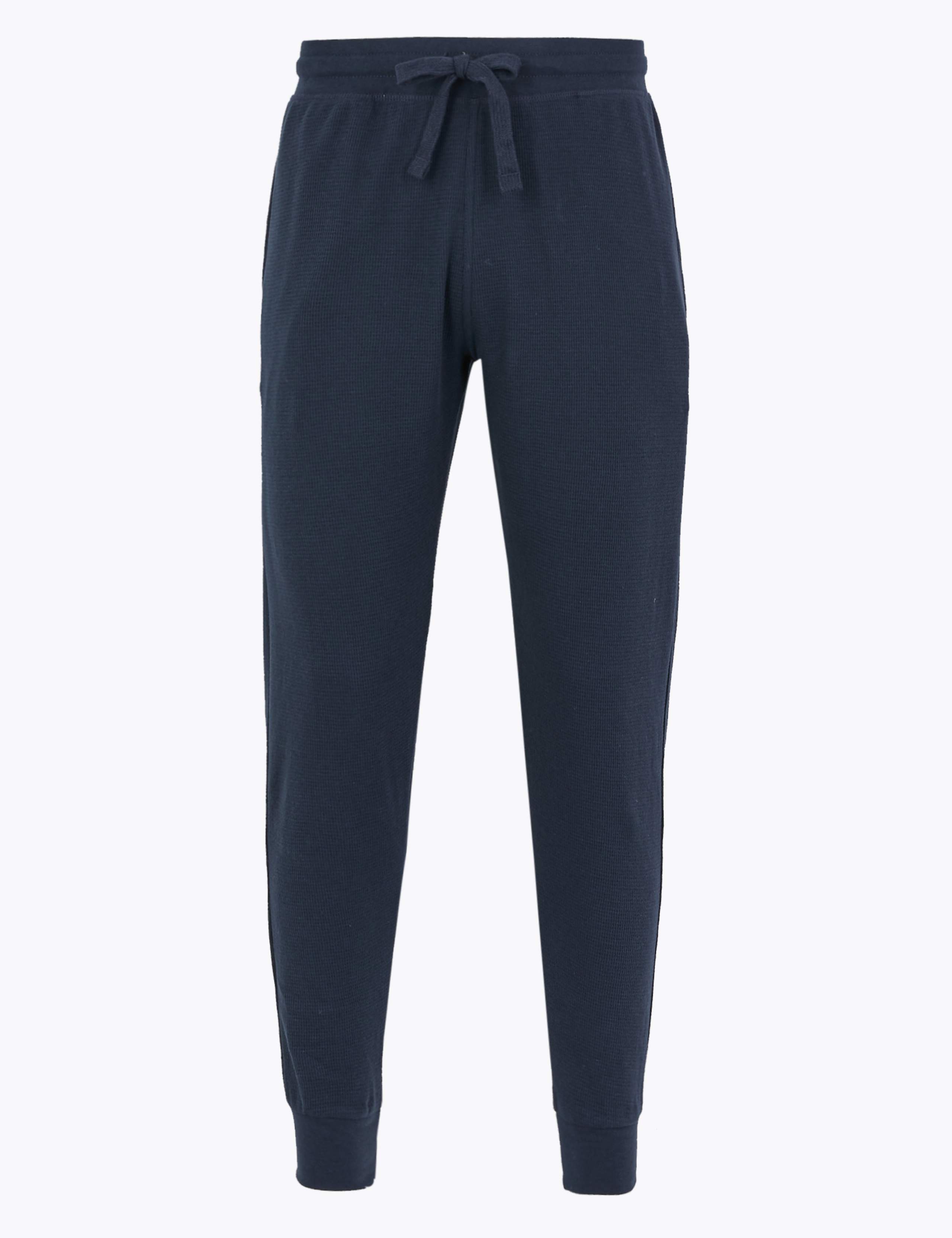 Cotton Supersoft Waffle Loungewear Bottoms 2 of 5