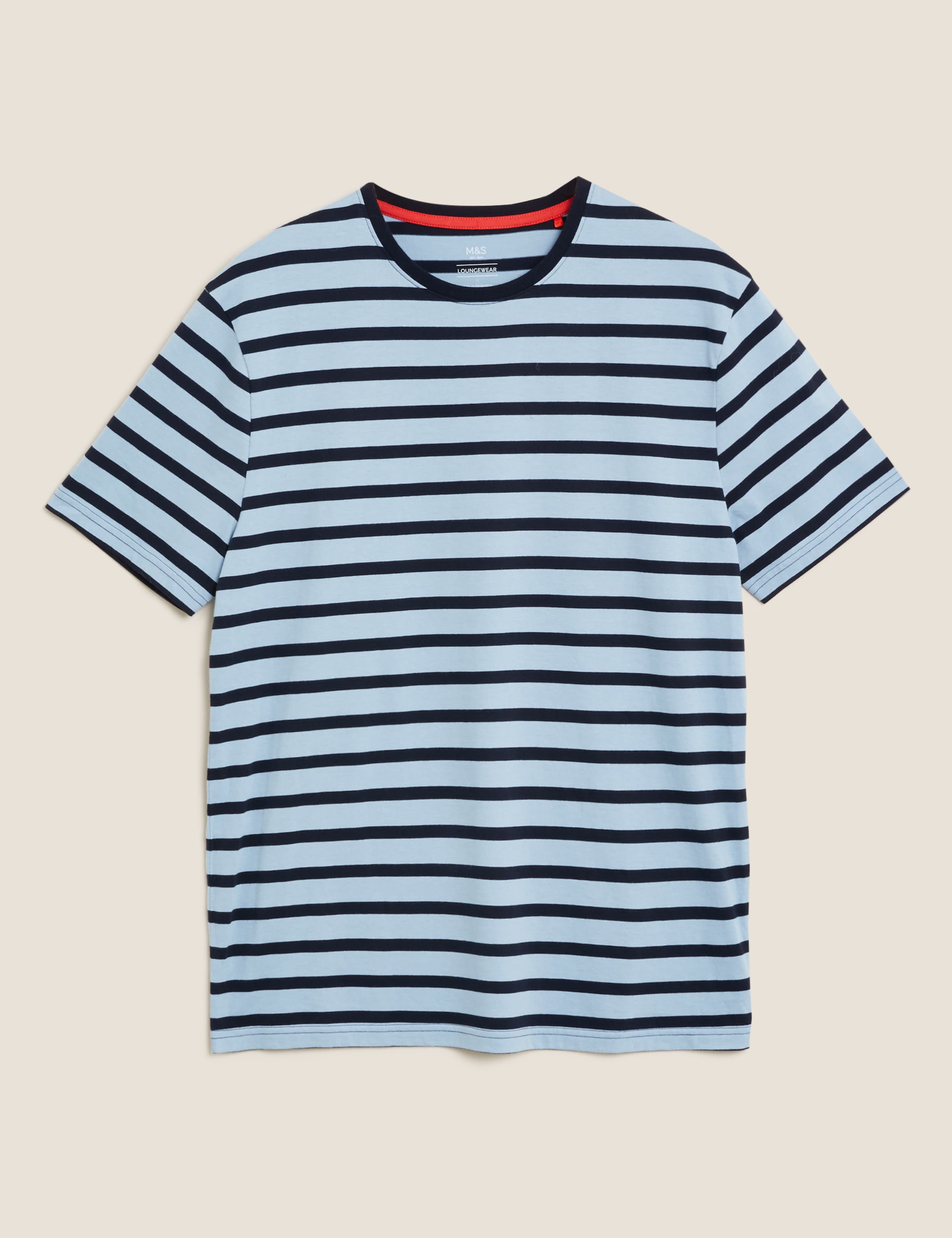 Pure Cotton Striped Loungewear Top 2 of 4