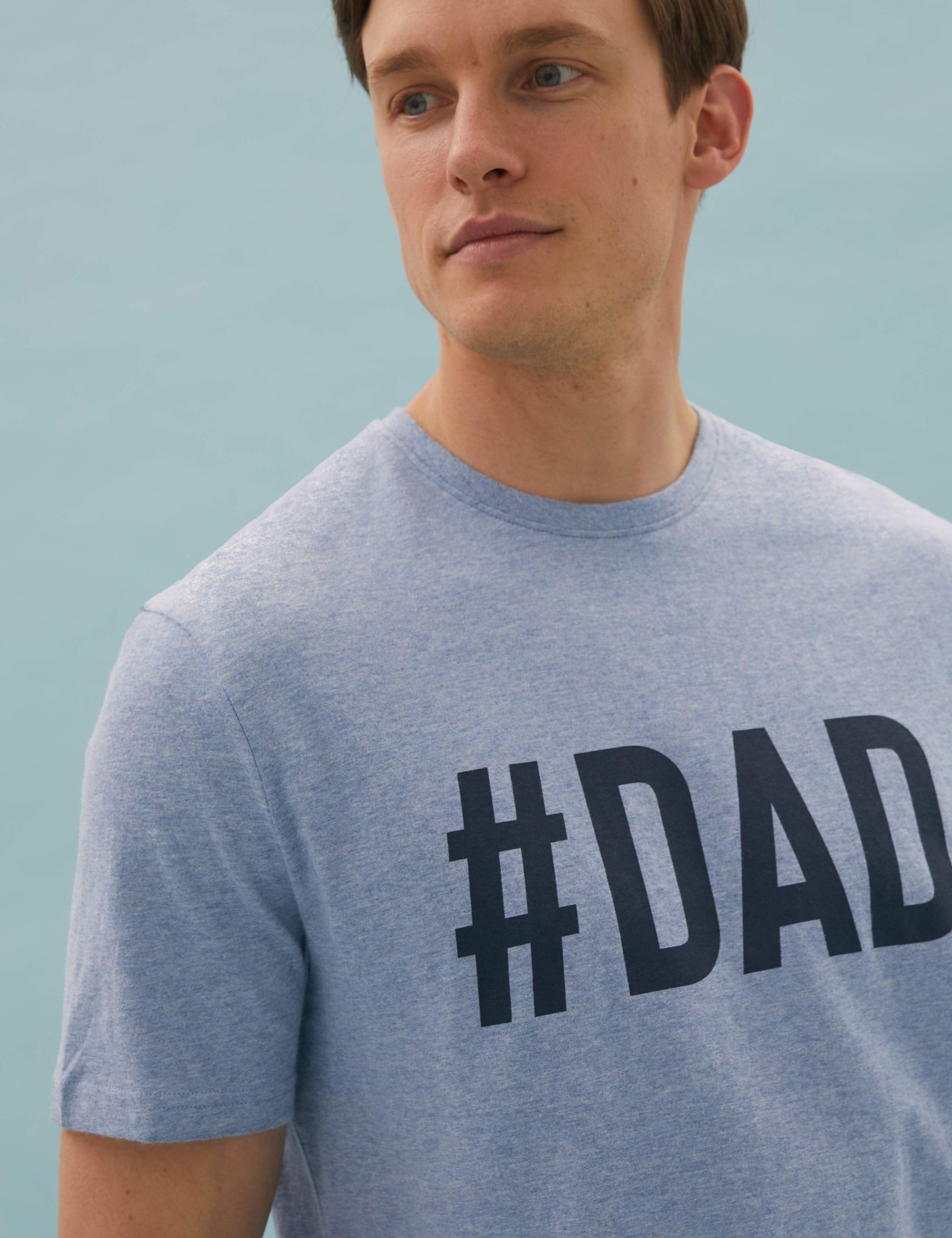 Pure Cotton Dad Graphic Loungewear Top 3 of 4