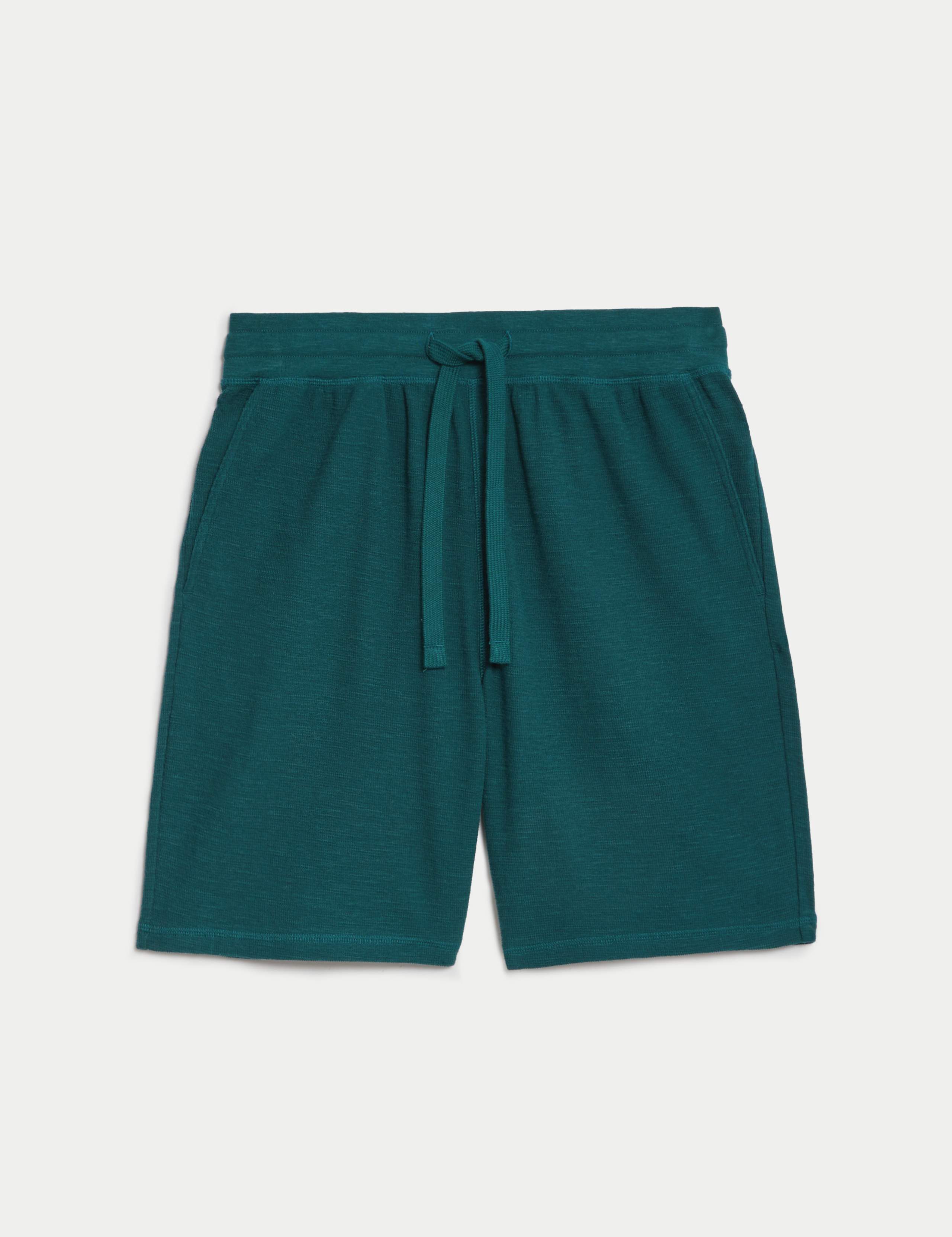 Pure Cotton Waffle Loungewear Shorts 2 of 5