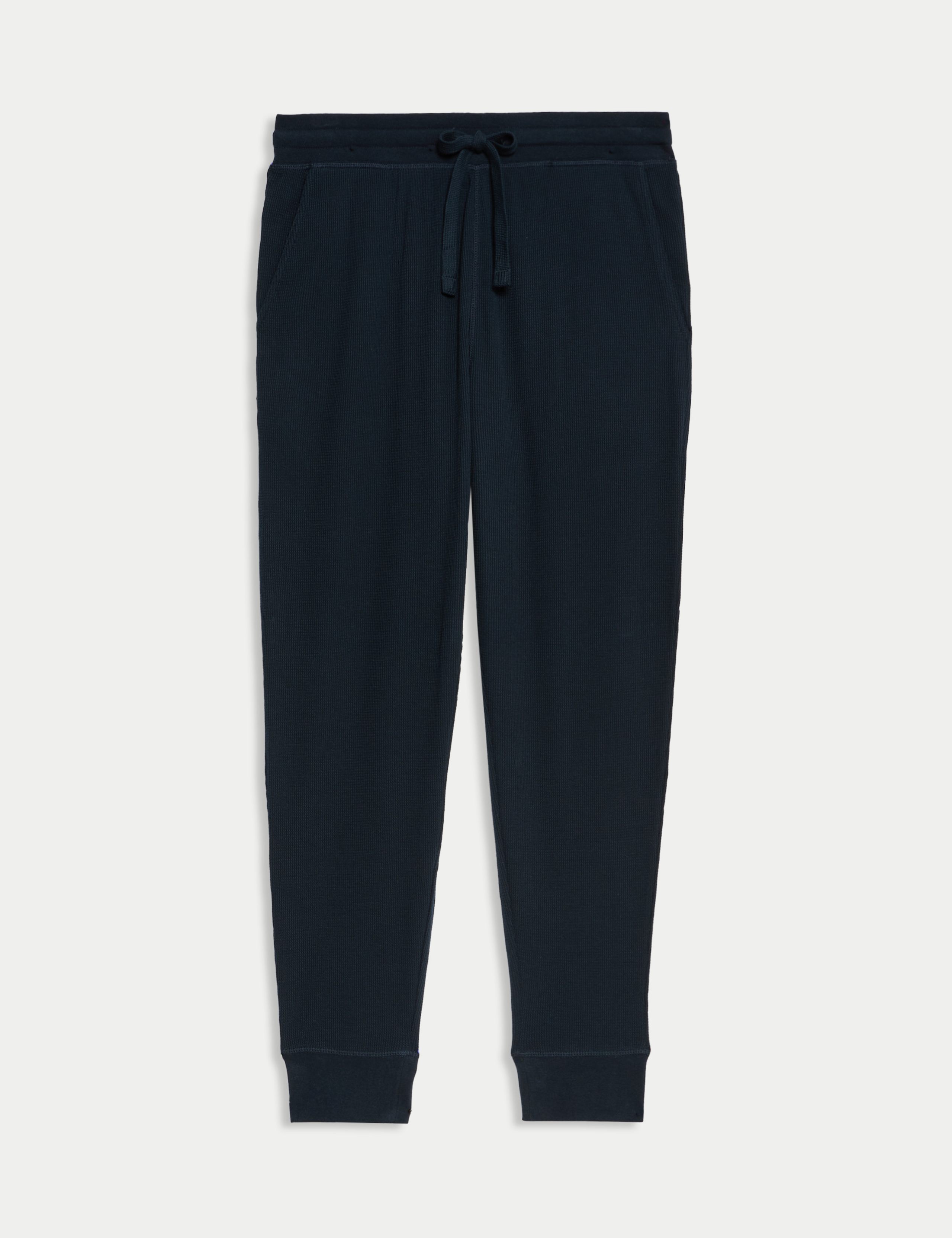 Pure Cotton Waffle Loungewear Bottoms 2 of 5
