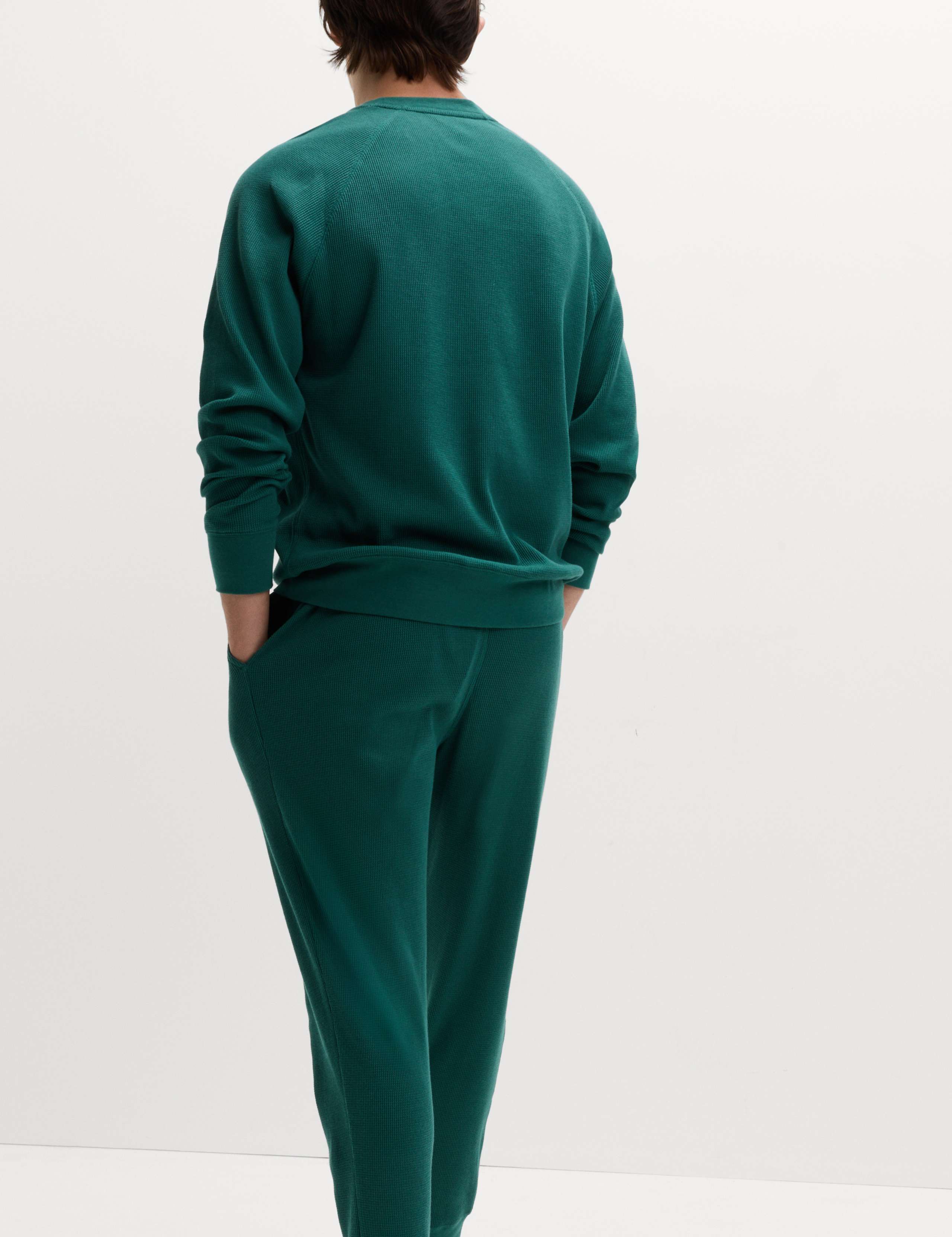 Pure Cotton Waffle Loungewear Bottoms 4 of 5