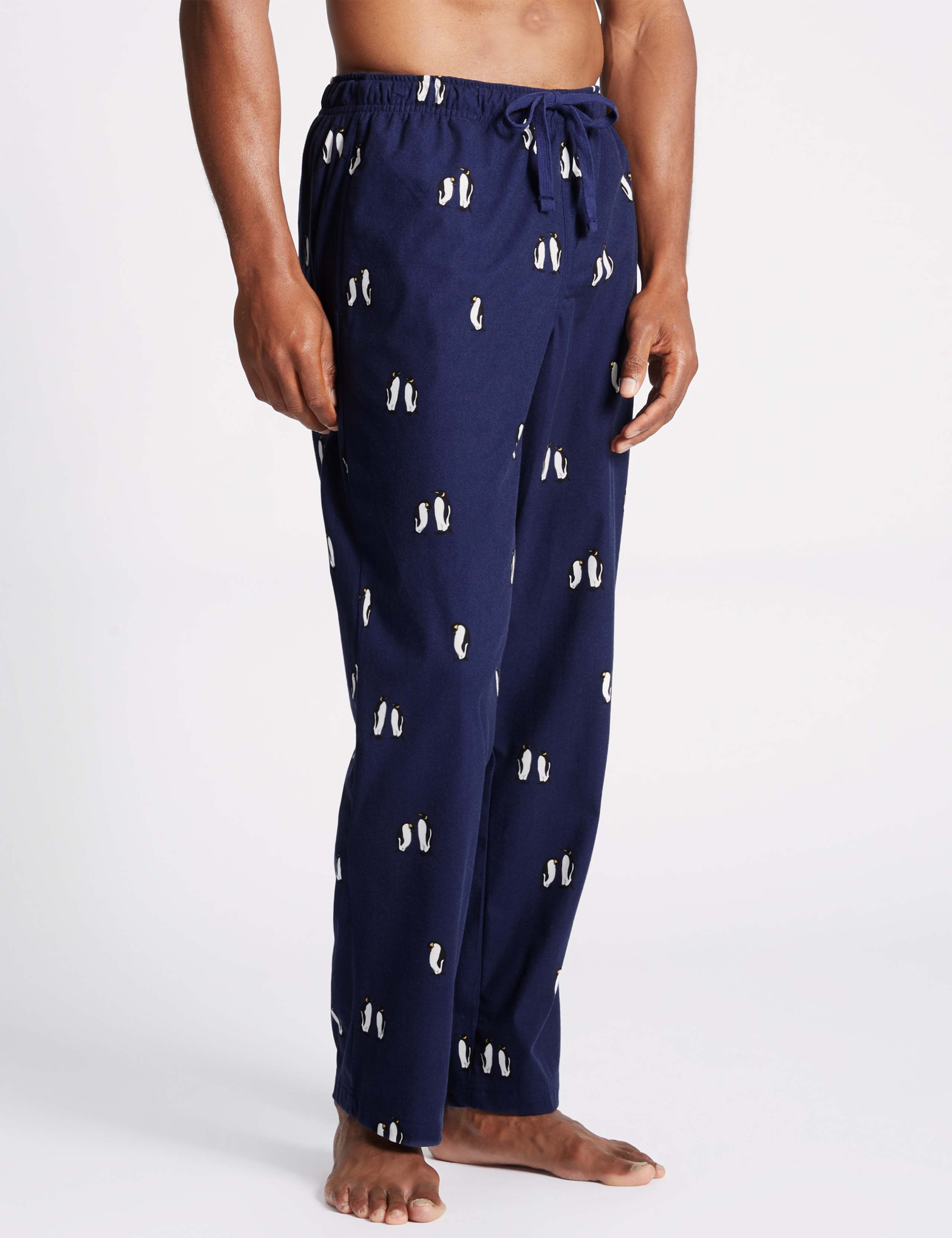 Supersoft Printed Pyjama Bottoms 1 of 3