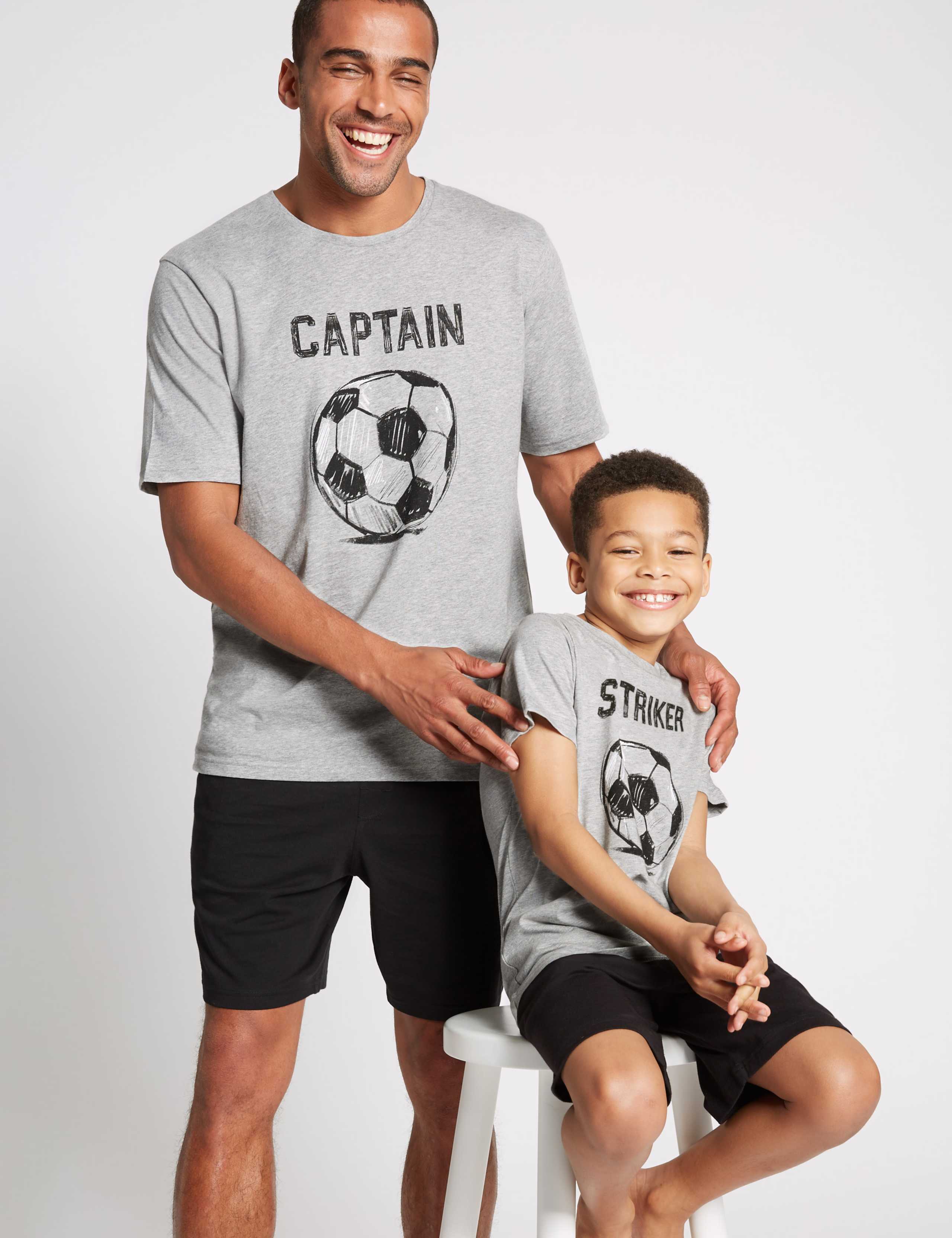 Father and Child Matching Pyjamas 1 of 5