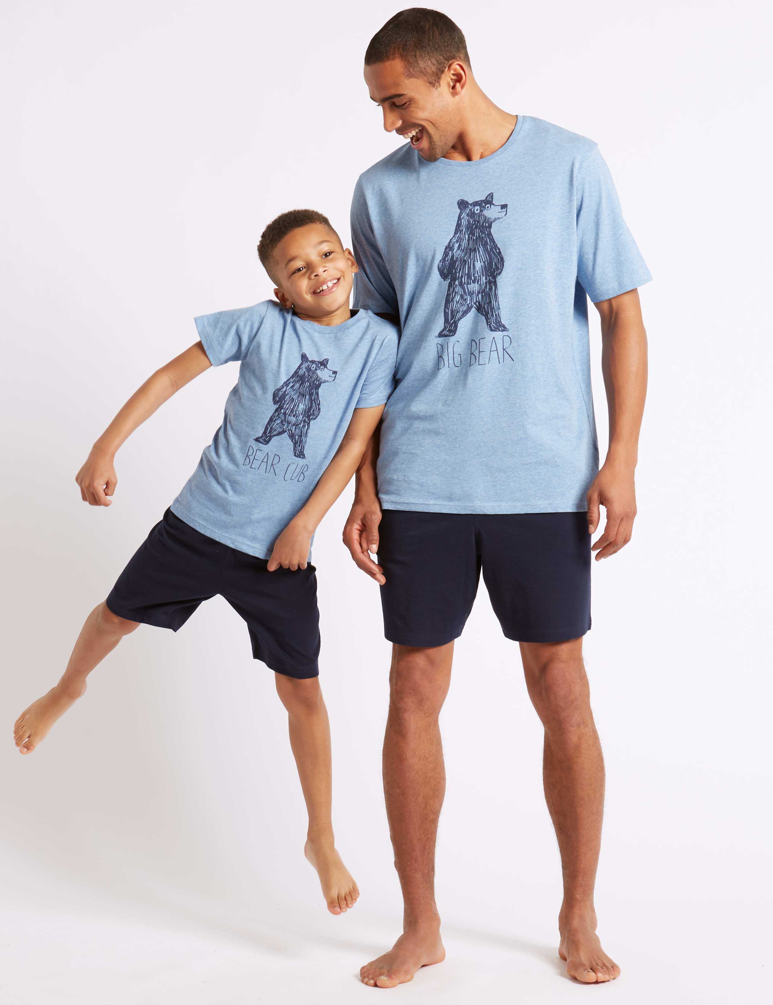Father and Child Matching Pyjamas 1 of 5