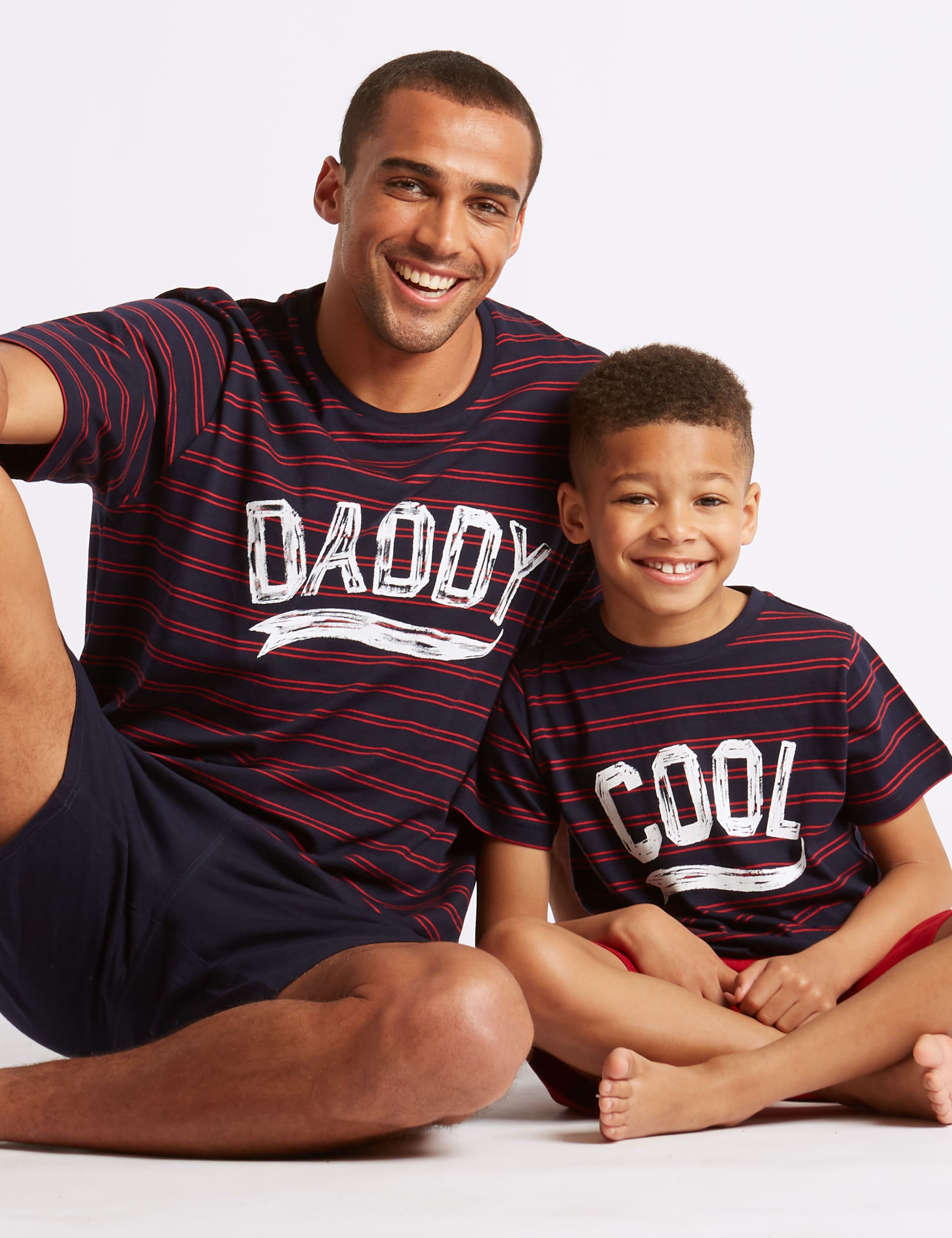Father and Child Matching Pyjamas 1 of 5