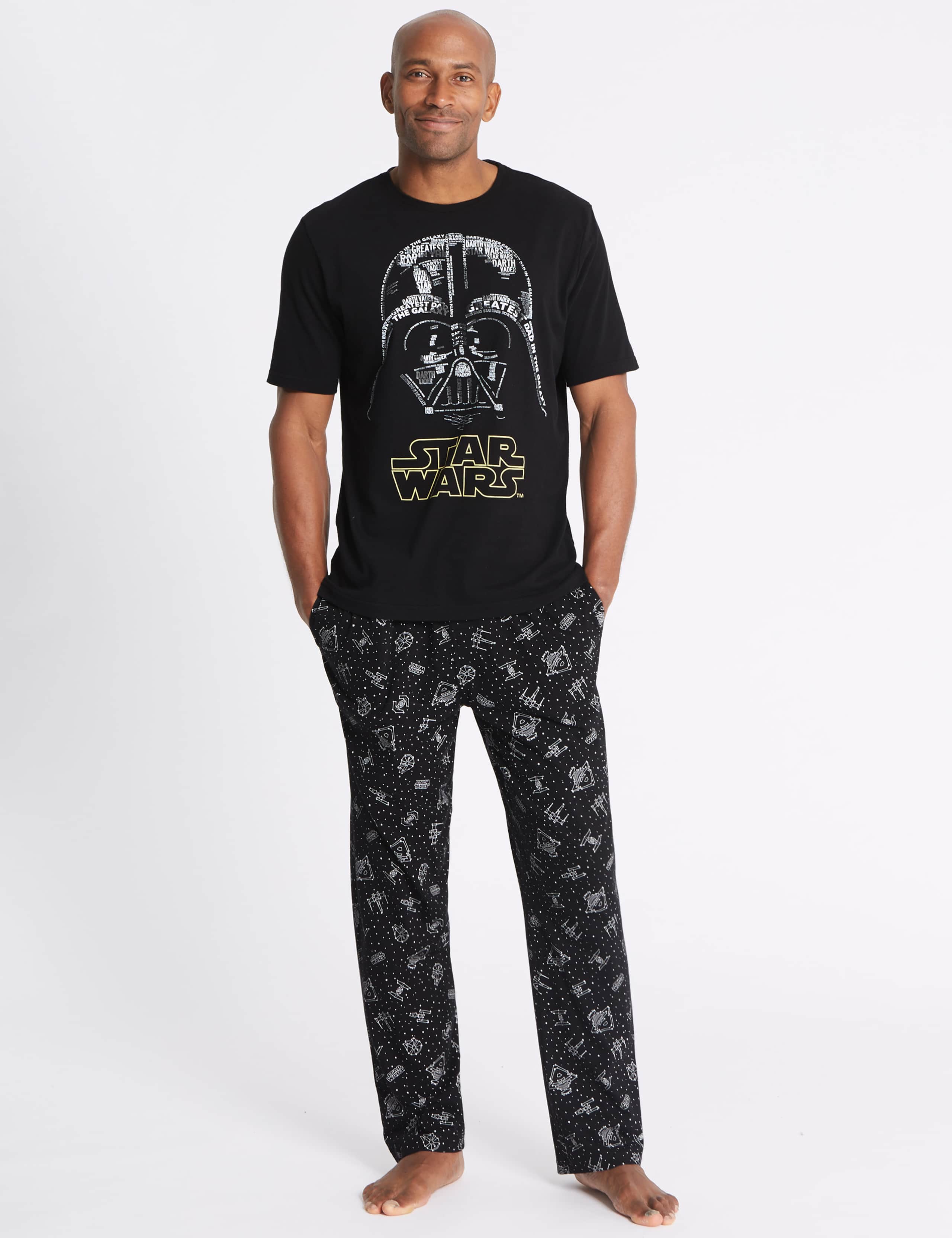 Star Wars™ Pure Cotton Printed Pyjama Set 1 of 5