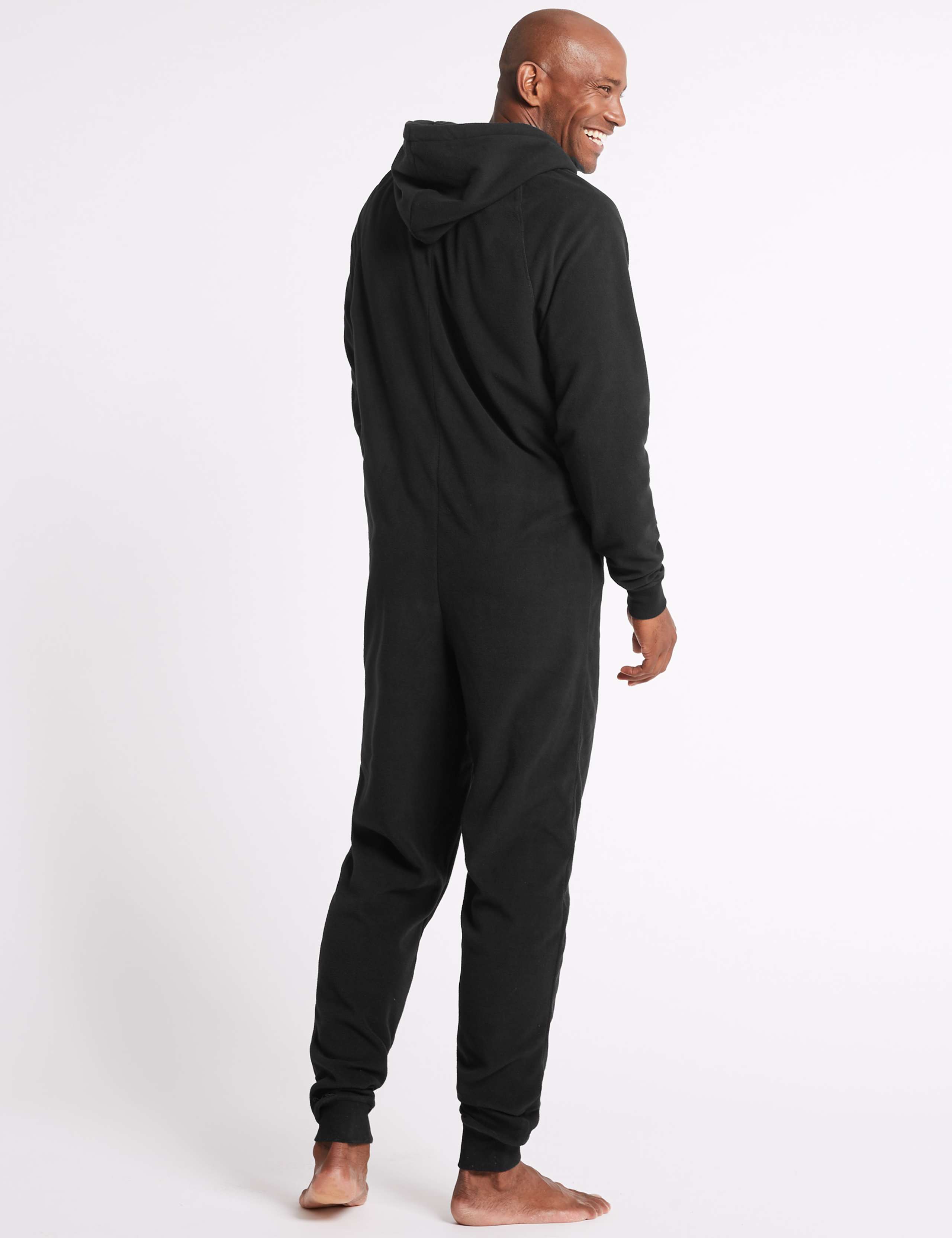 Fleece Hooded Onesie 3 of 3