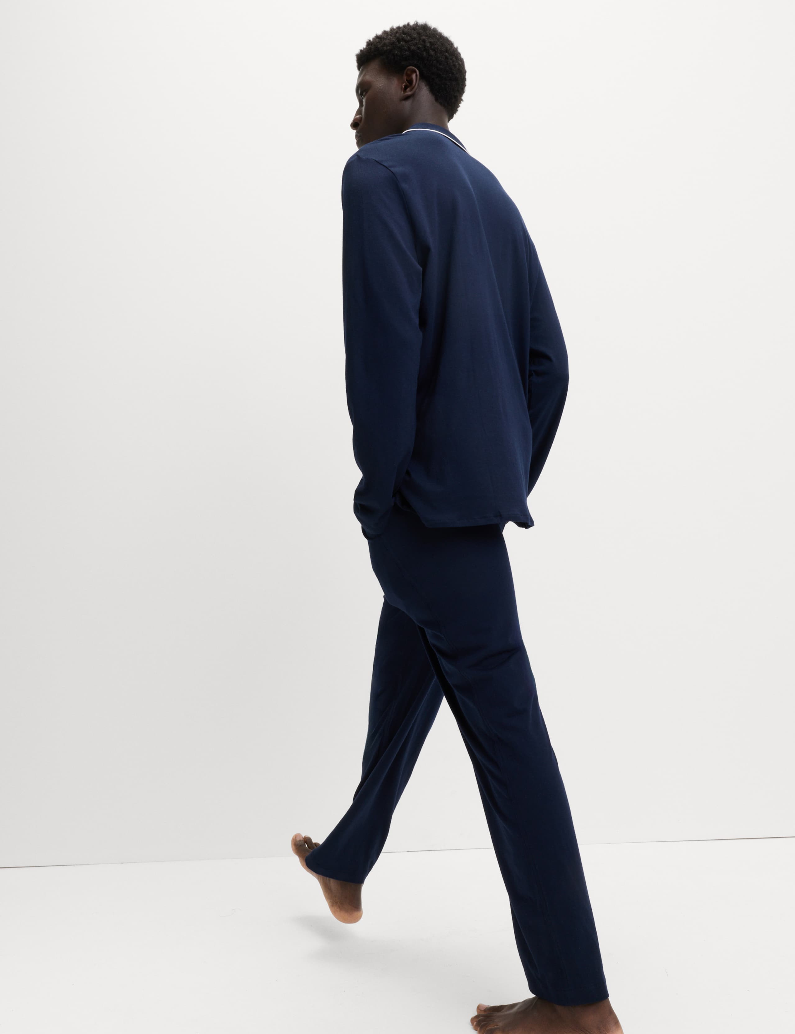Cotton Modal Blend Pyjama Set 6 of 6