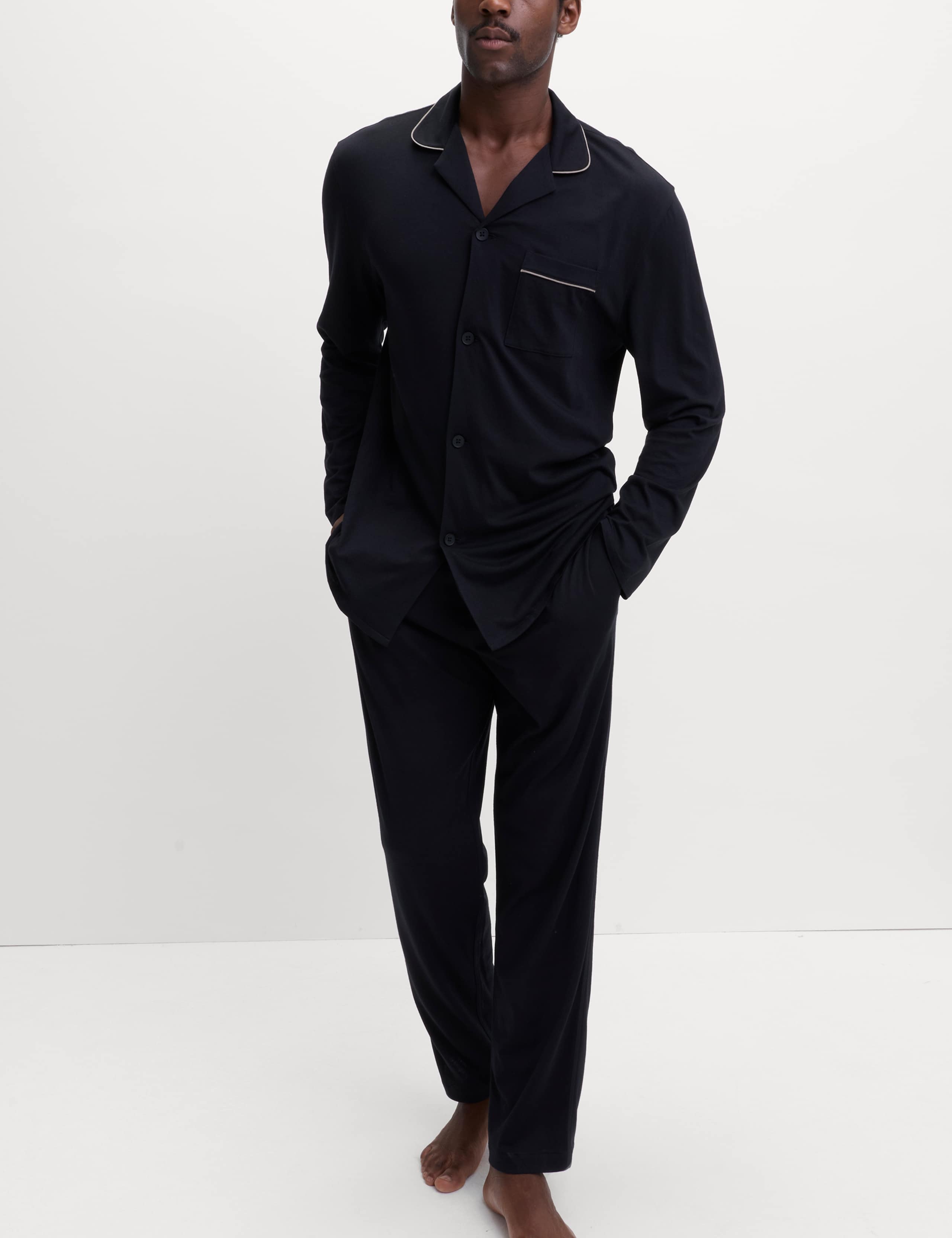 Cotton Modal Blend Pyjama Set 1 of 5