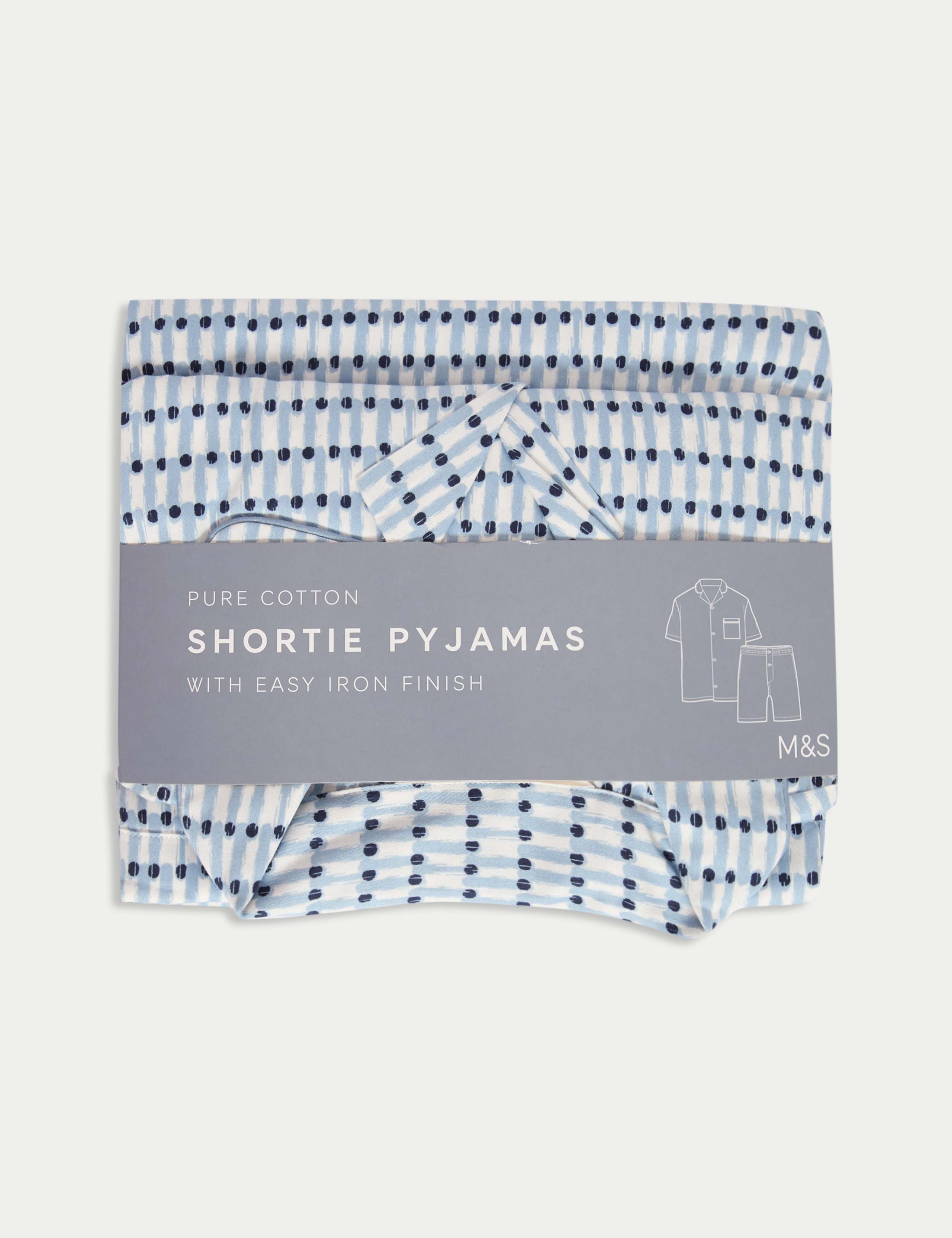 Pure Cotton Printed Pyjama Set 6 of 6