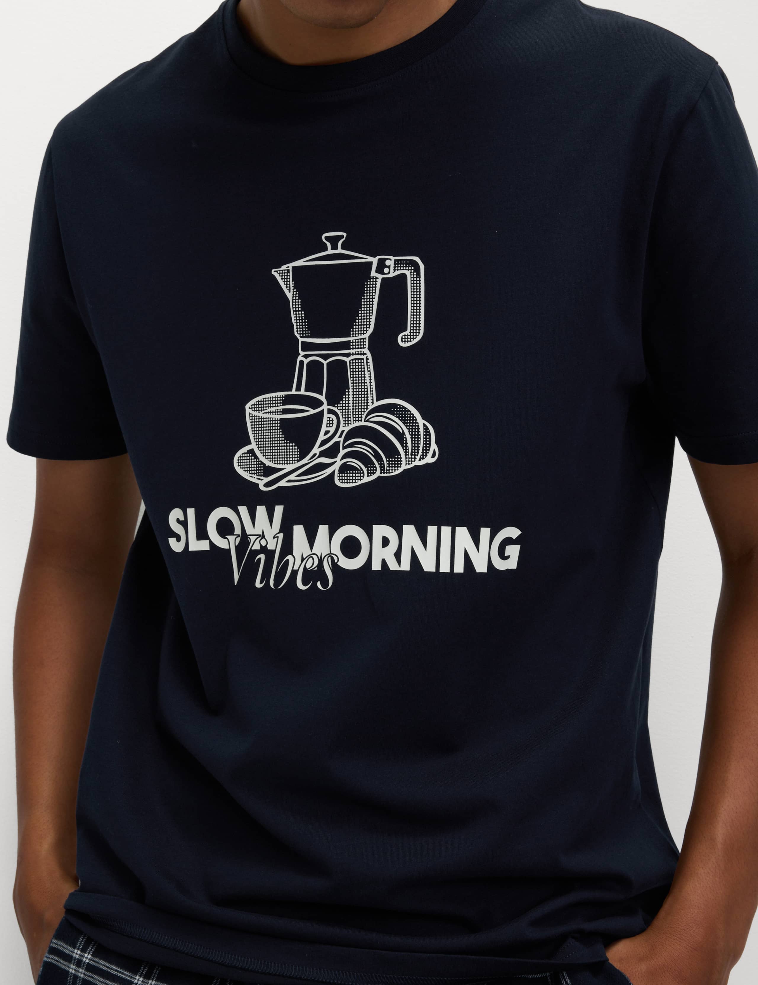 Pure Cotton Slow Morning Loungewear Top 3 of 5