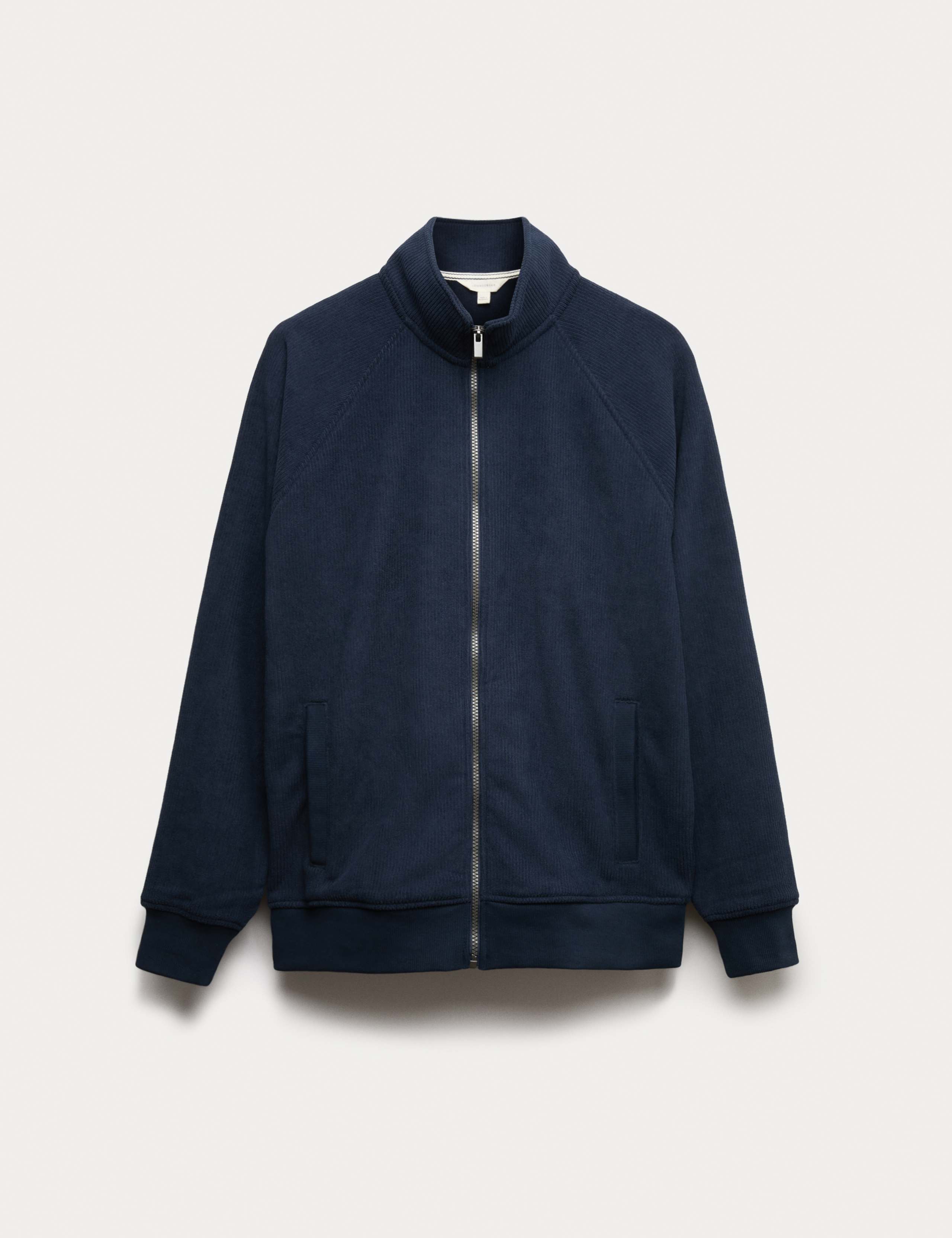 Fleece Zip Up Loungewear Top 2 of 5