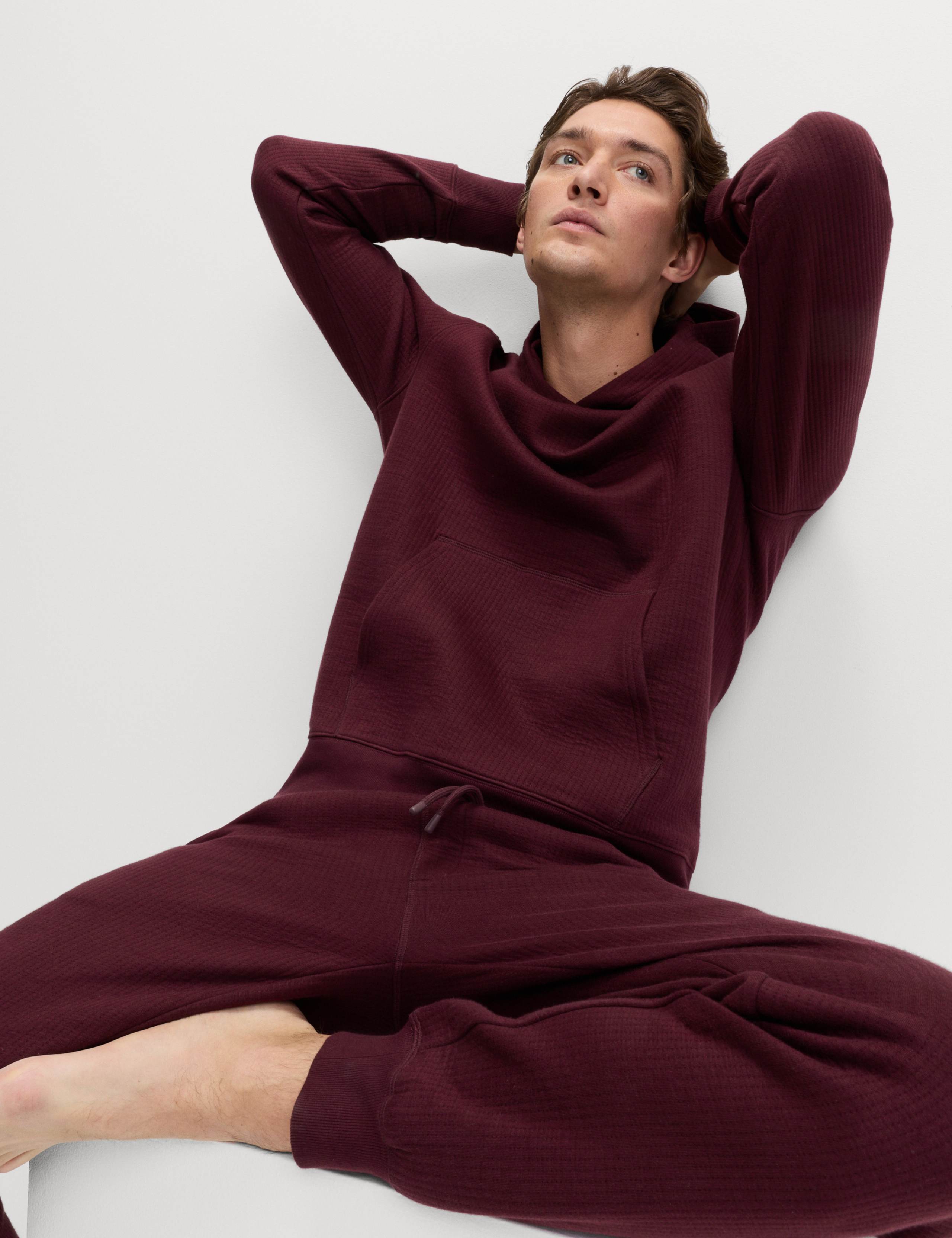 Cotton Rich Quilted Hoodie 1 of 5