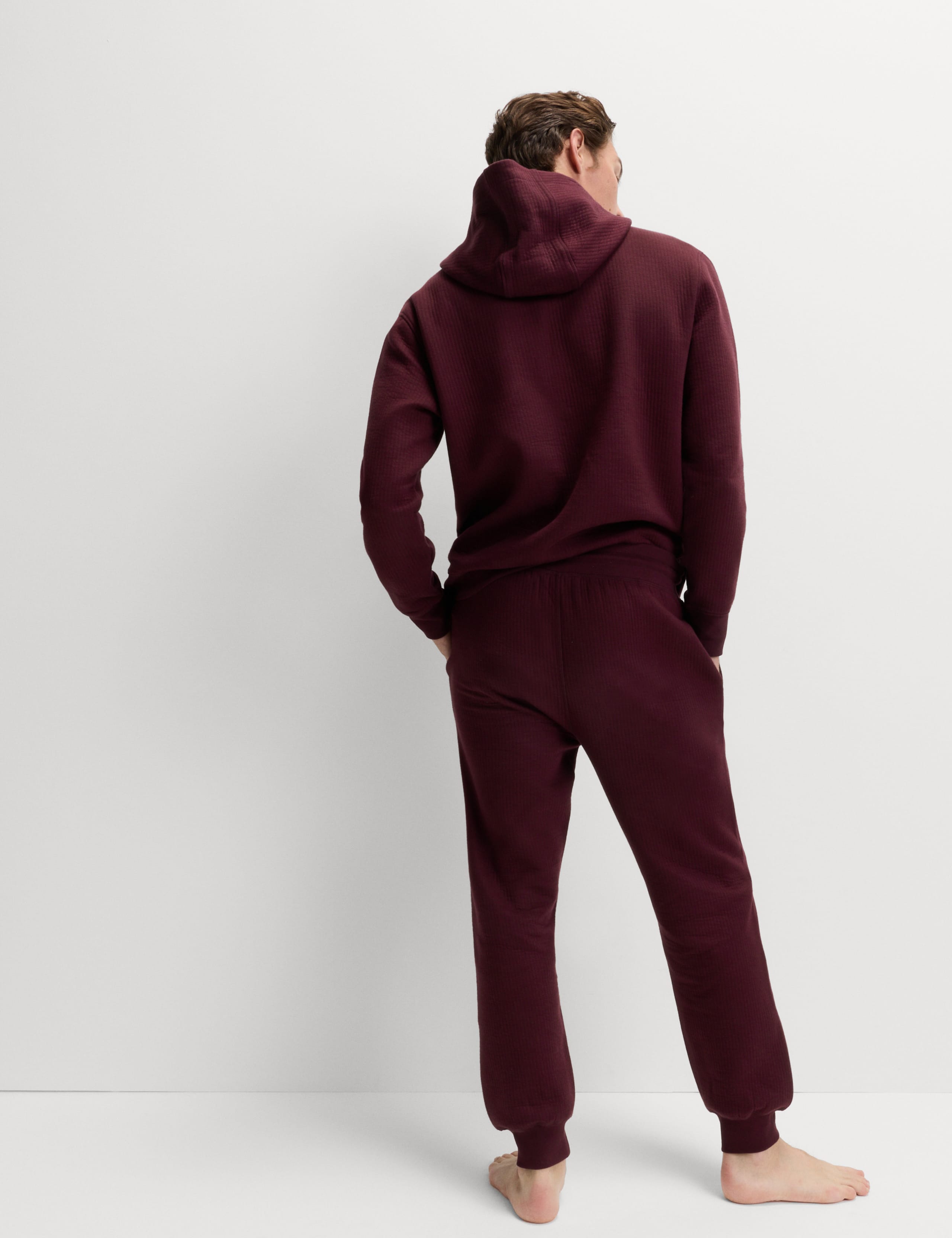 Cotton Rich Quilted Hoodie 4 of 5