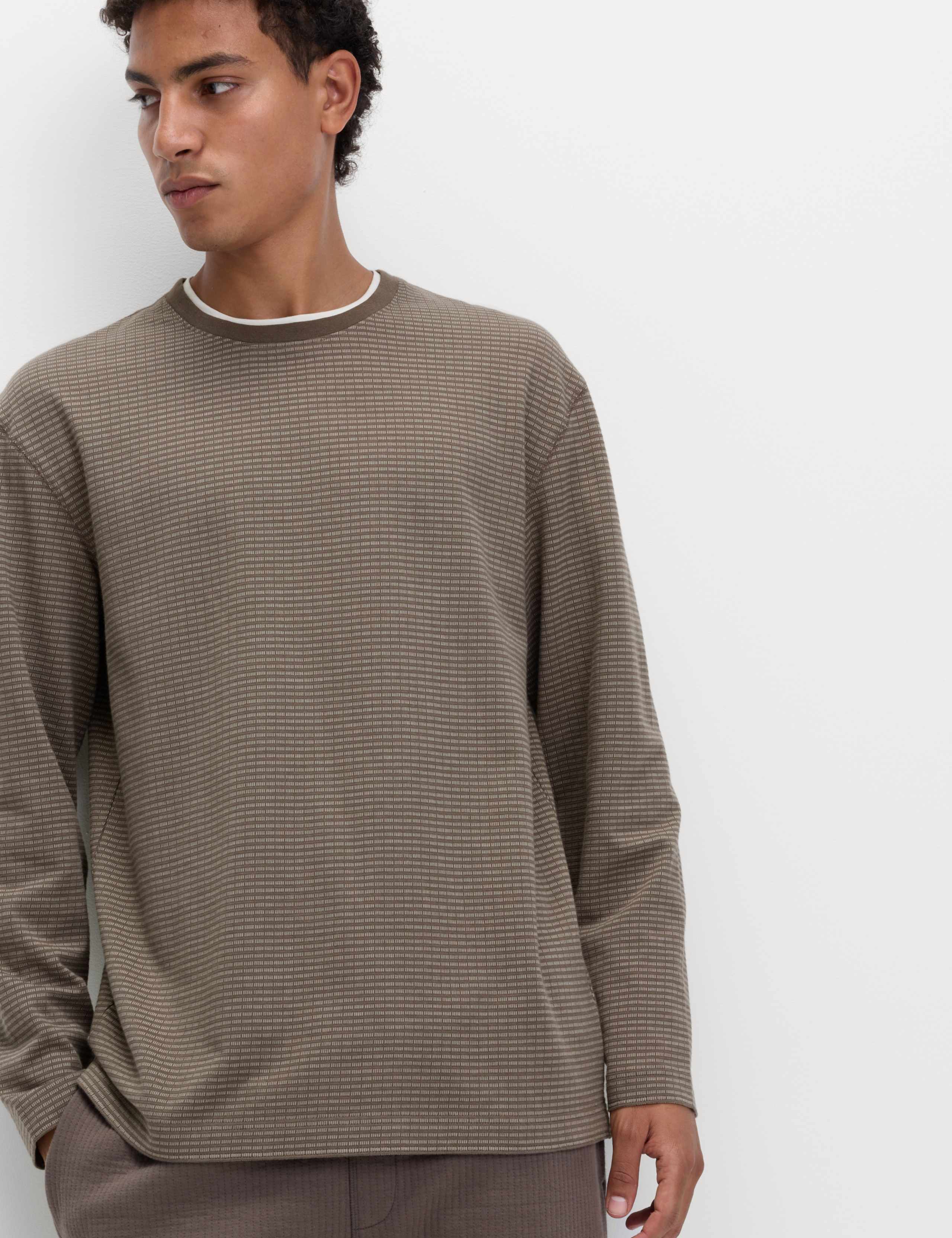 Pure Cotton Textured Loungewear Top 1 of 5