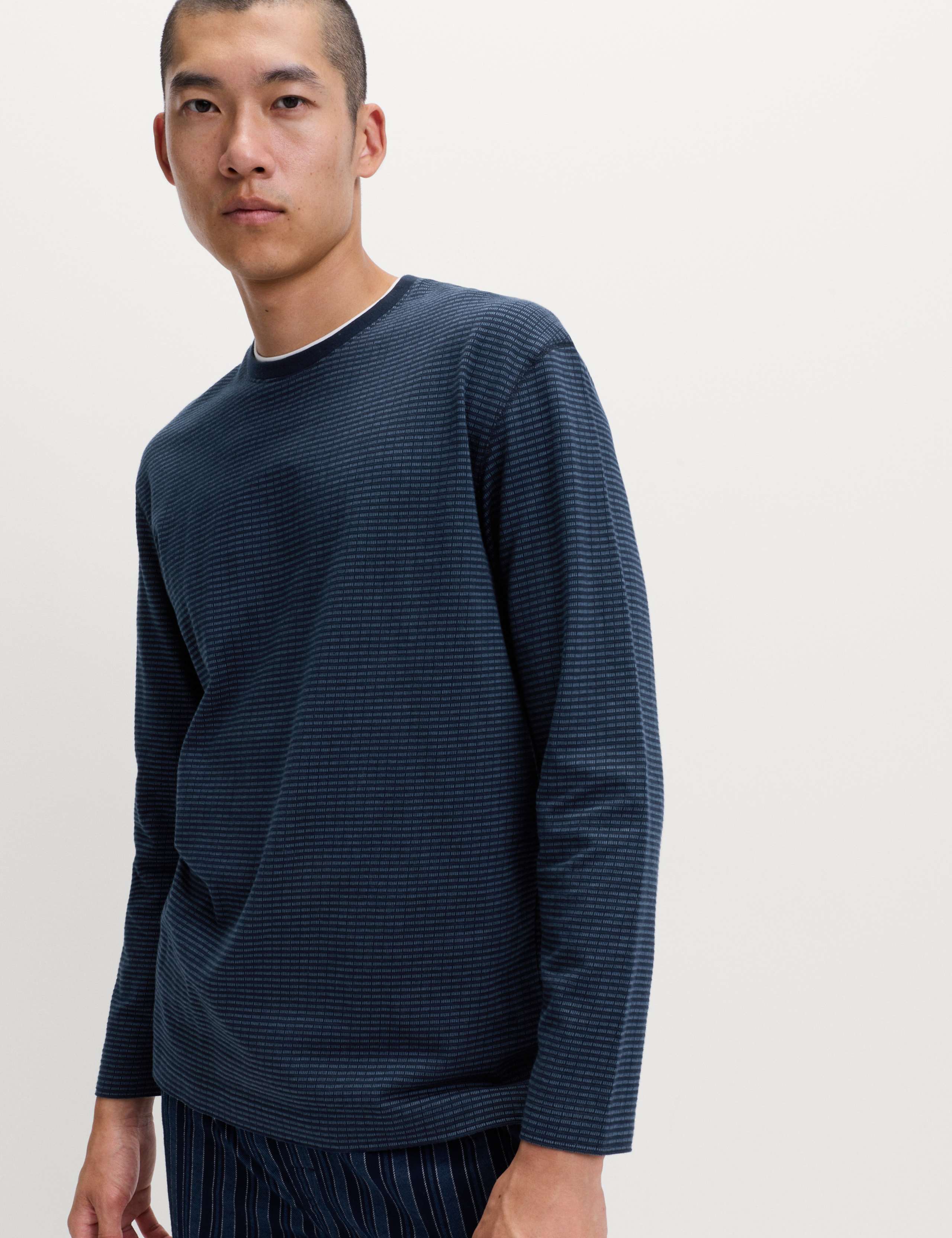 Pure Cotton Textured Loungewear Top 3 of 5