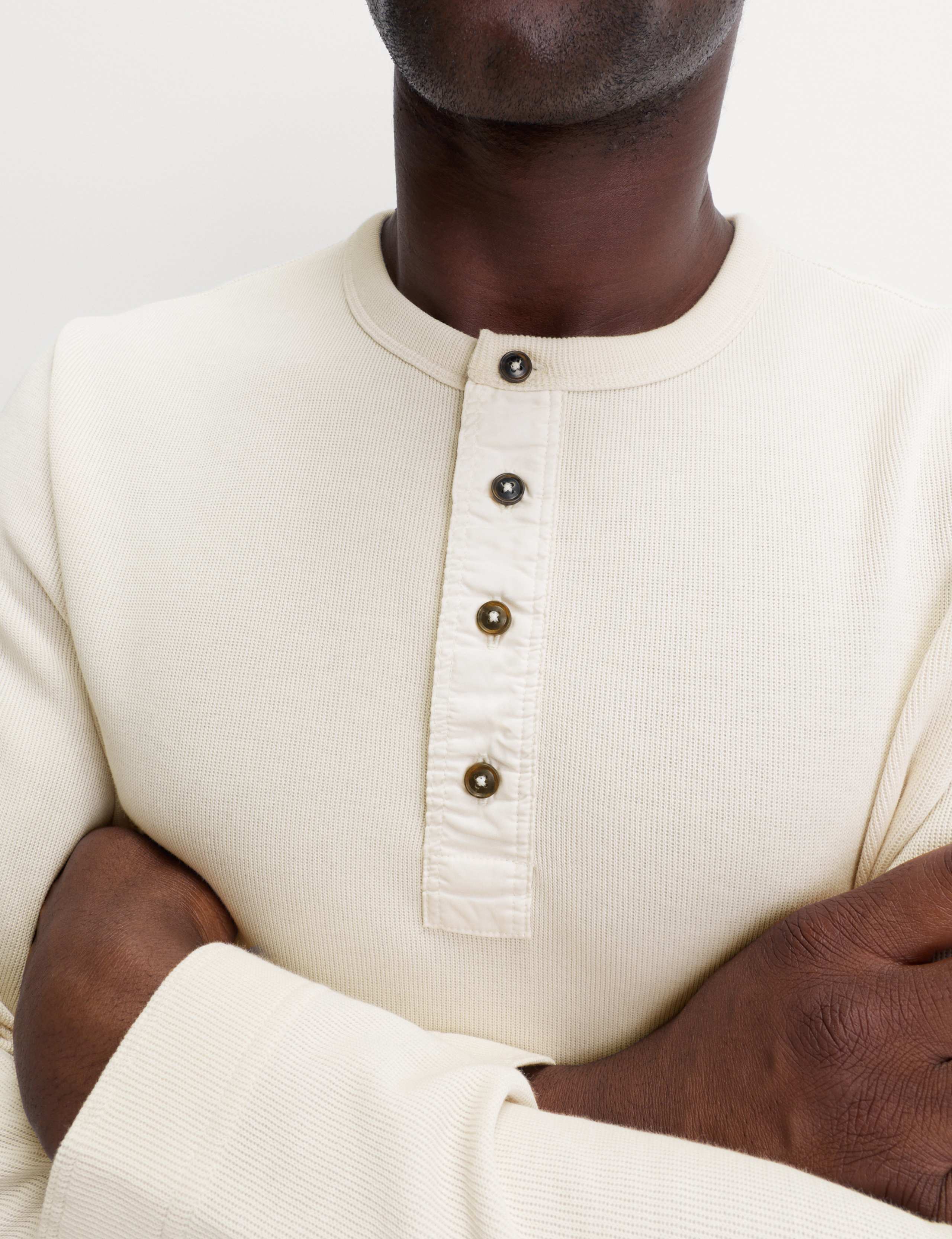 Cotton Rich Henley Loungewear Top 5 of 6