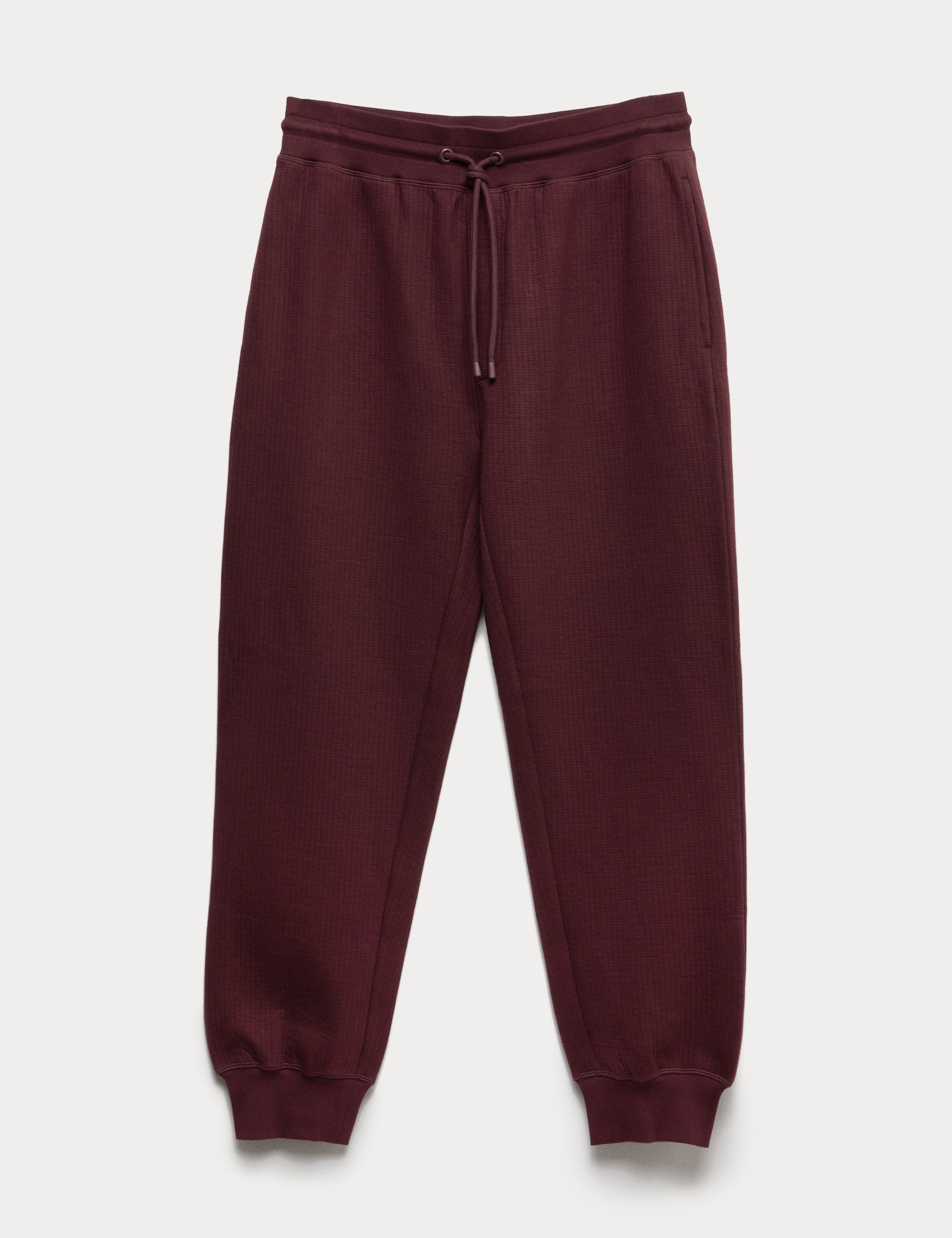 Cotton Rich Quilted Ribbed Joggers 2 of 6