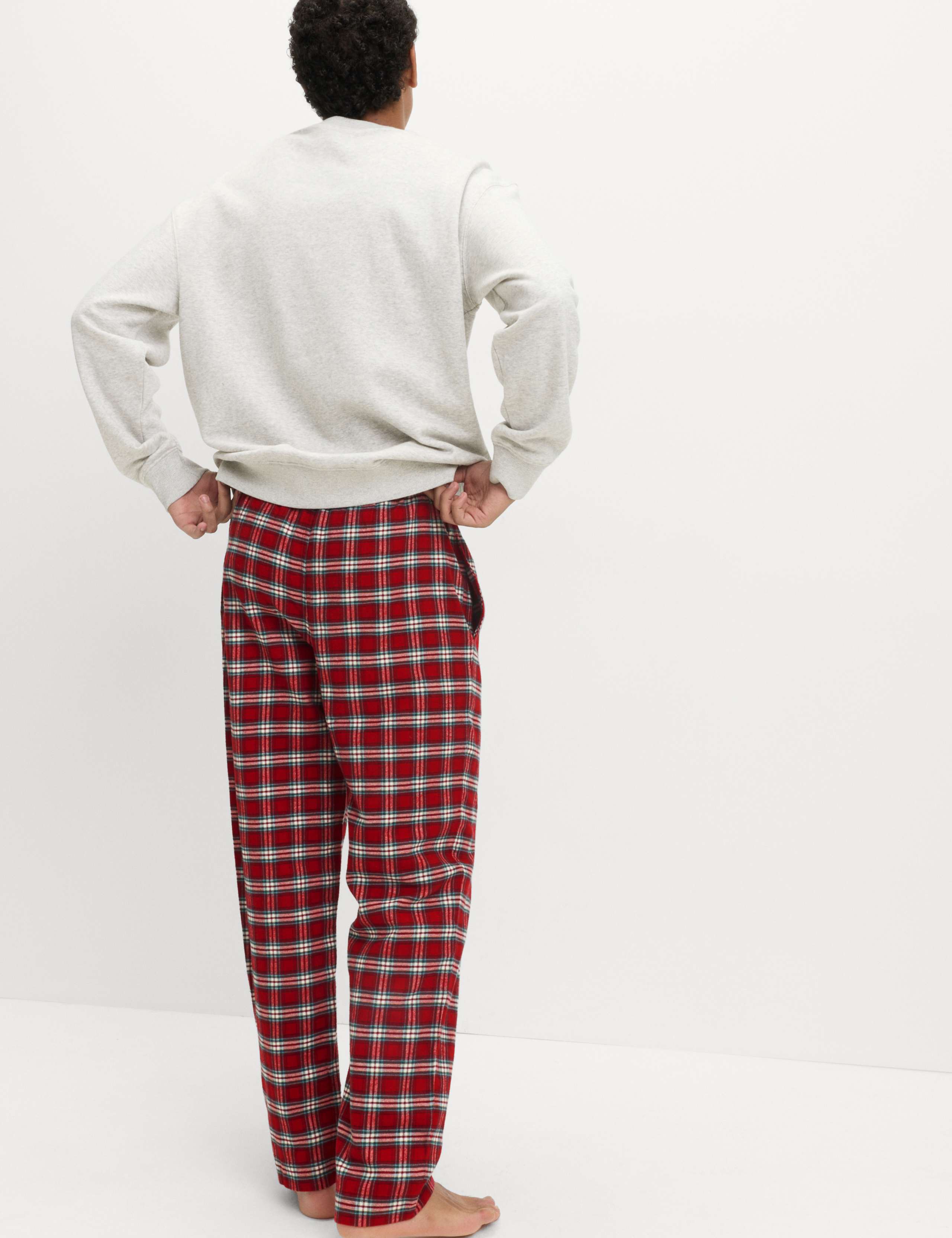 Pure Cotton Spencer Bear™ Christmas Pyjama Set 4 of 5