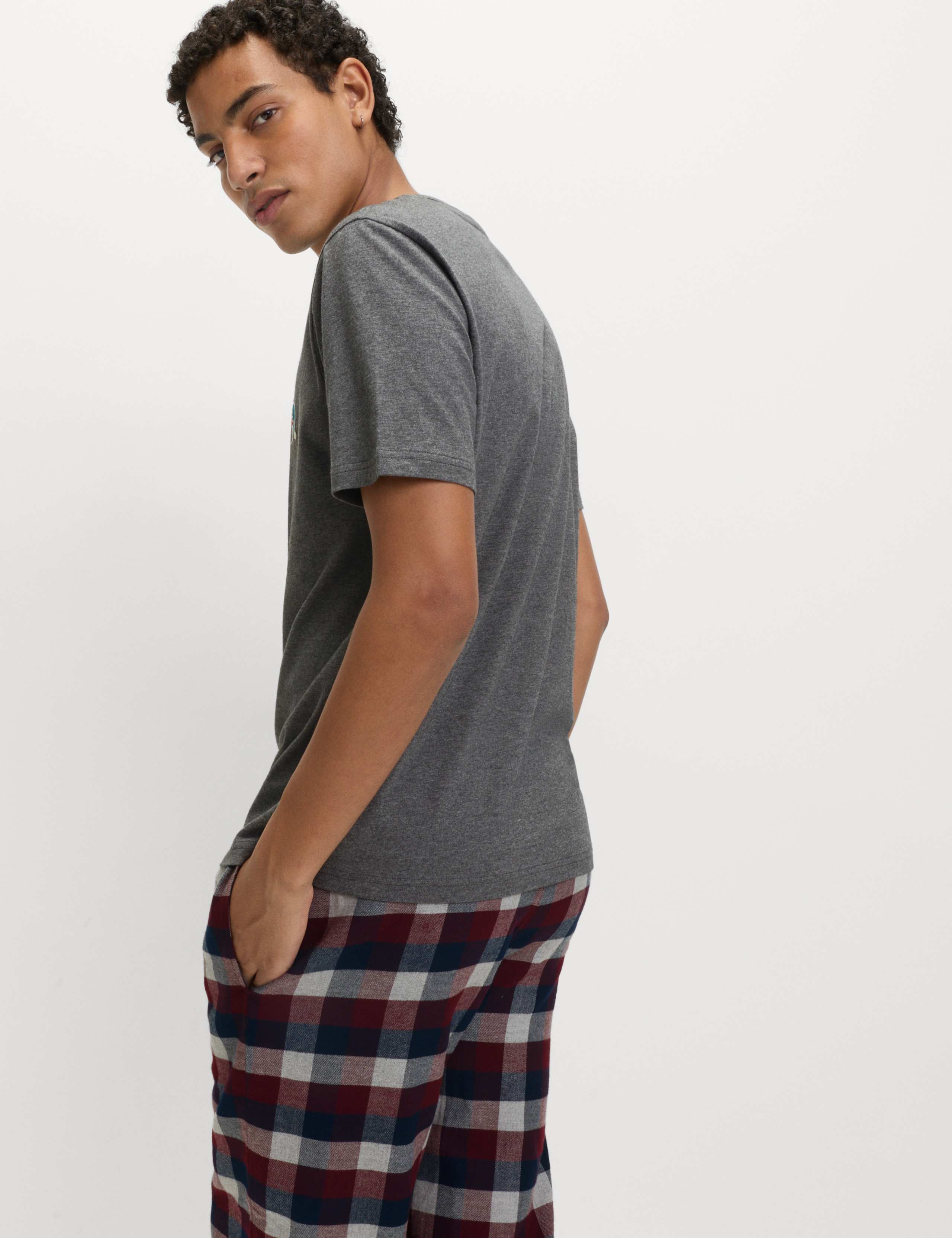 Pure Cotton Ho Ho Ho Loungewear Top 3 of 4
