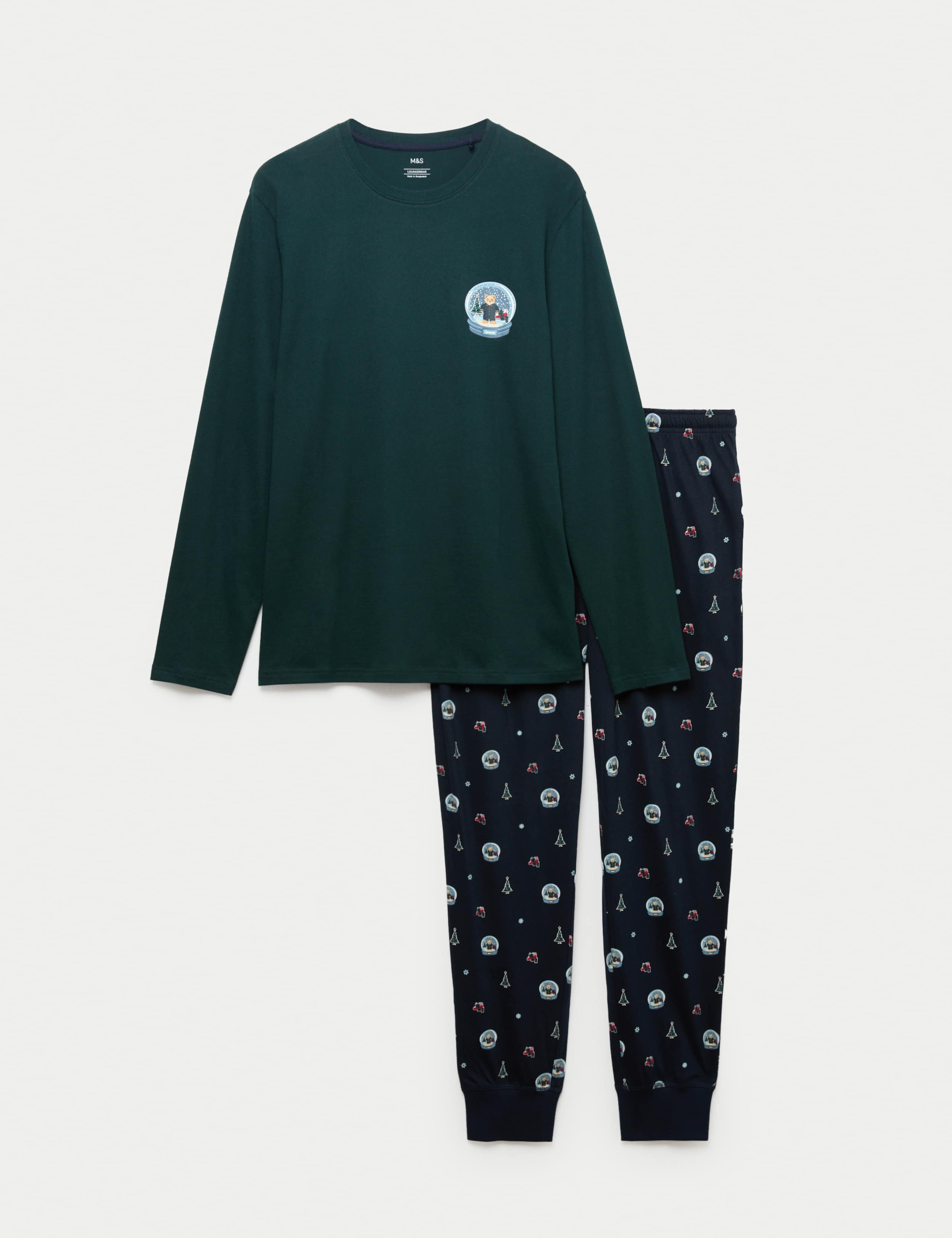 Pure Cotton Spencer Bear™ Pyjama Set 2 of 6