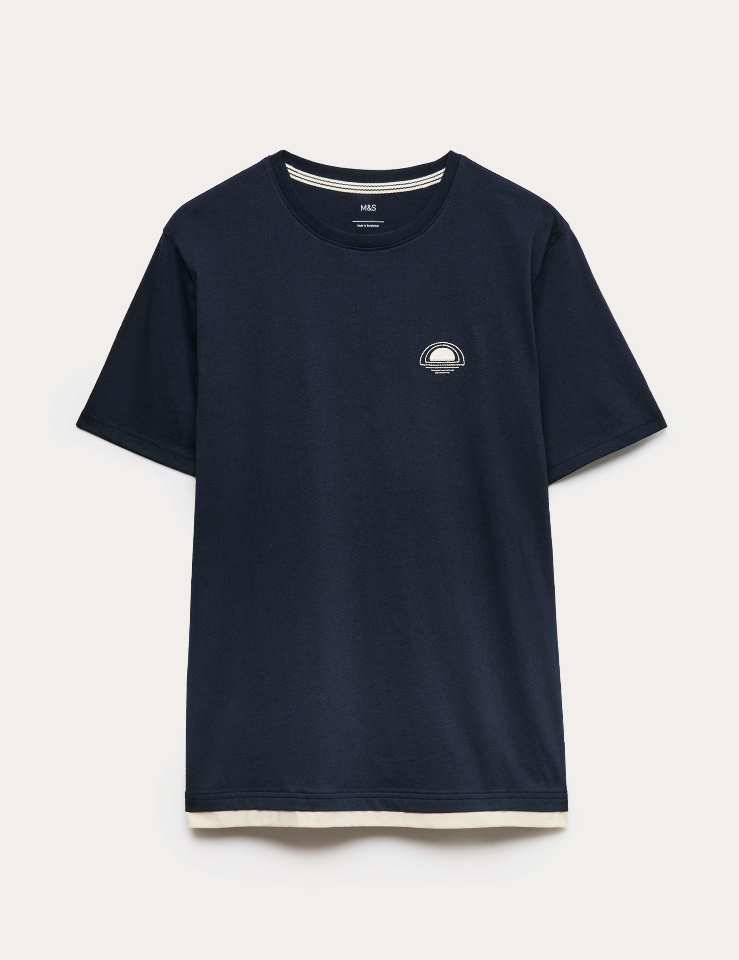 Pure Cotton Sunset Graphic Pyjama Top 2 of 4