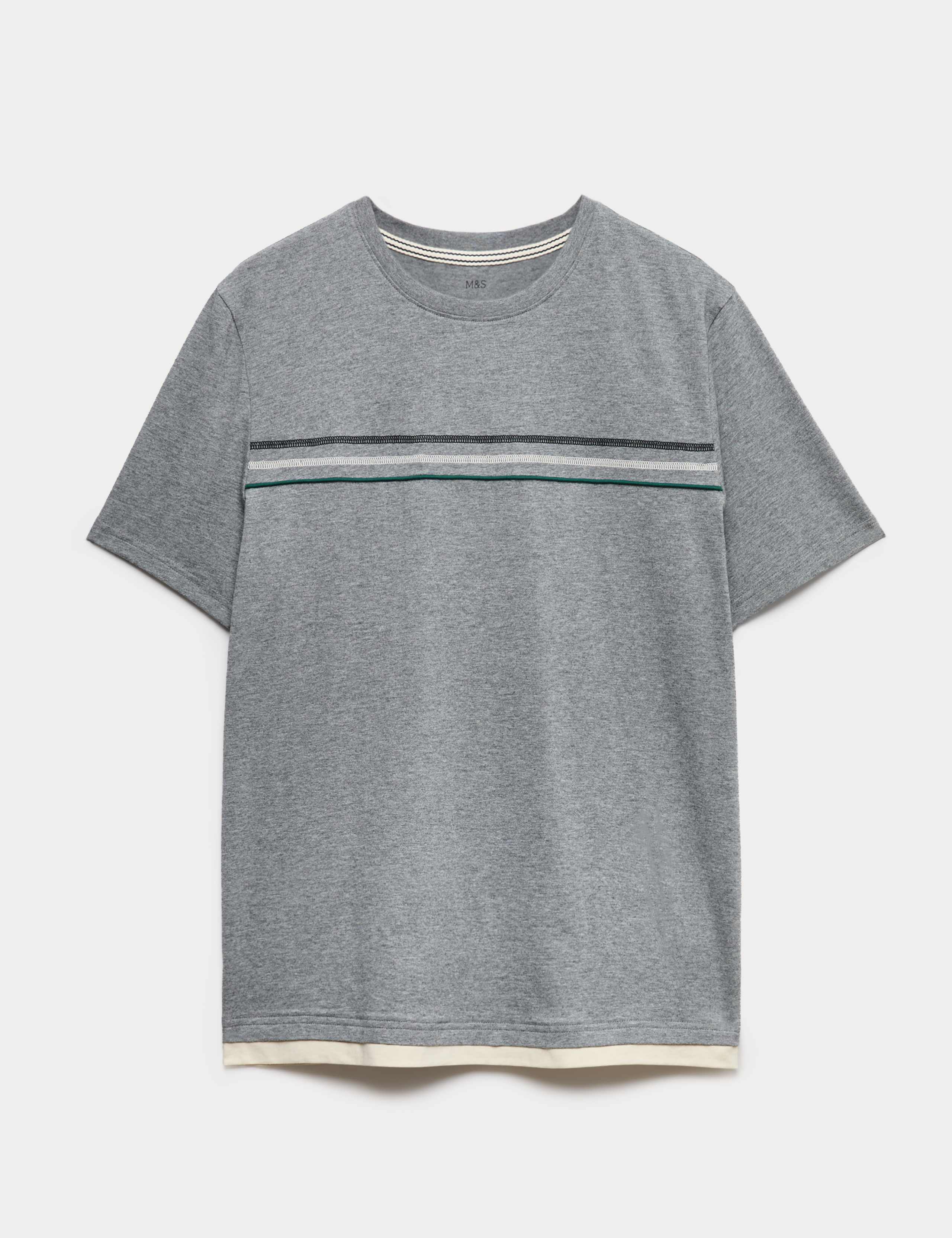 Pure Cotton Striped Pyjama Top 2 of 5