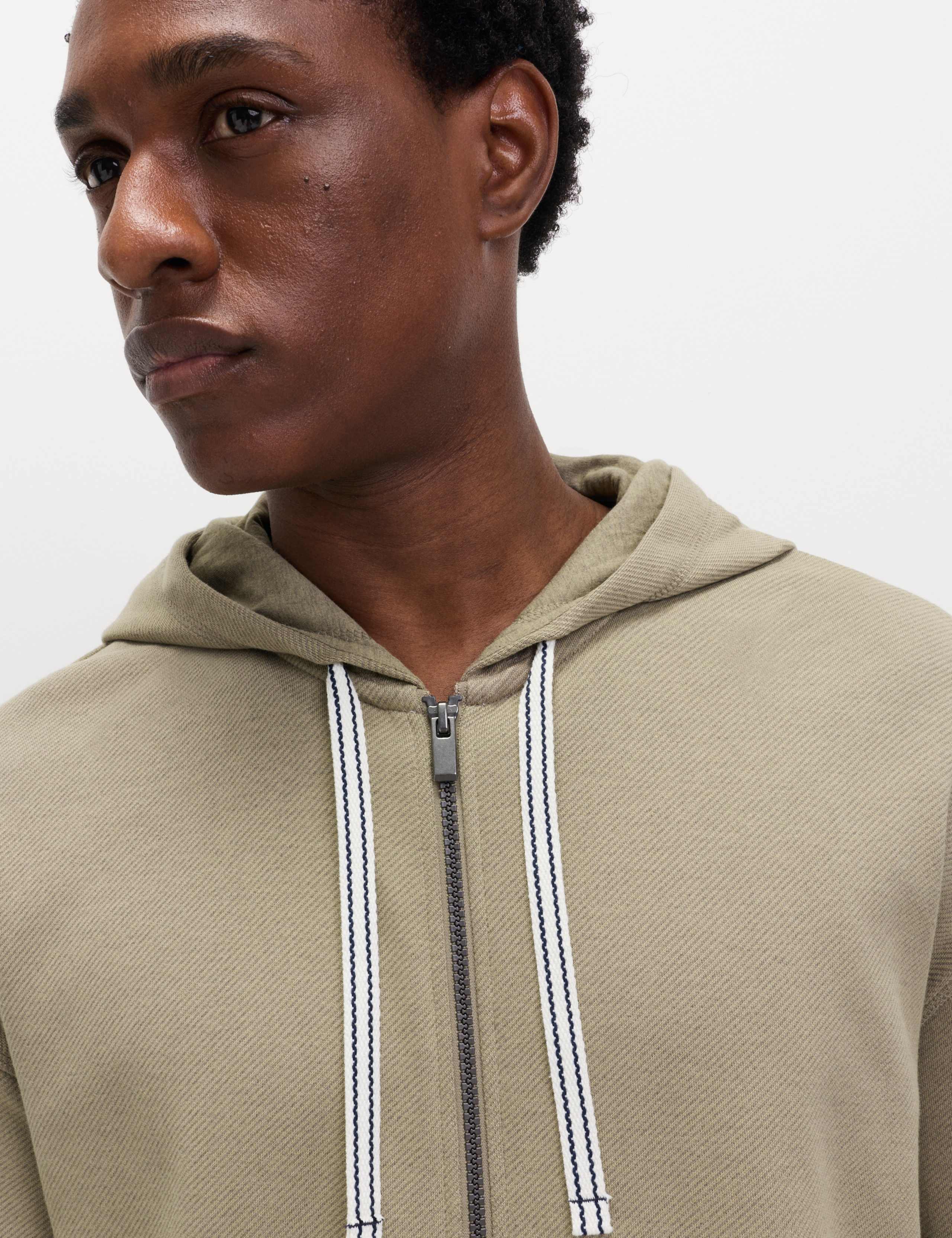 Cotton Rich Zip Up Hoodie 4 of 5