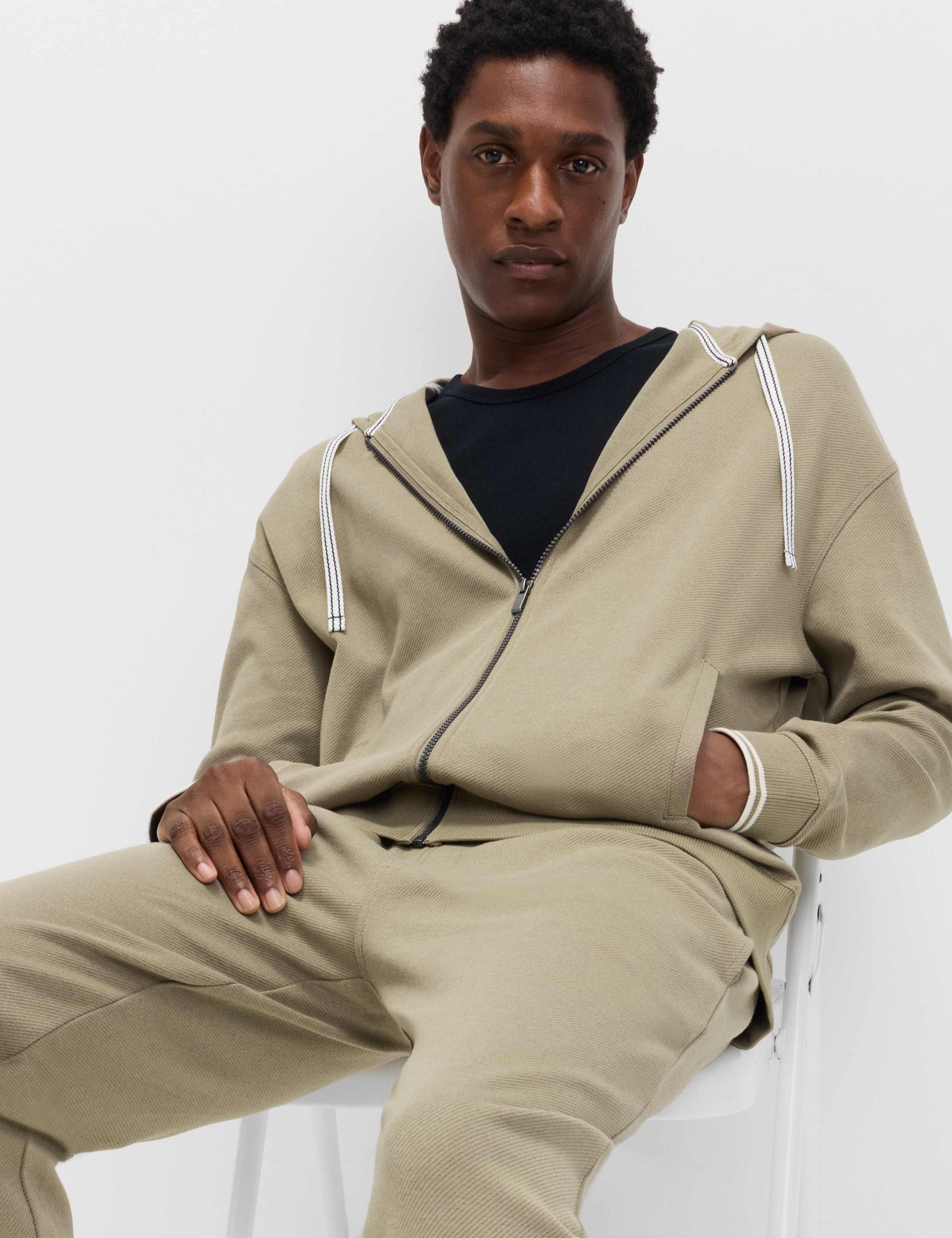 Cotton Rich Zip Up Hoodie 5 of 5