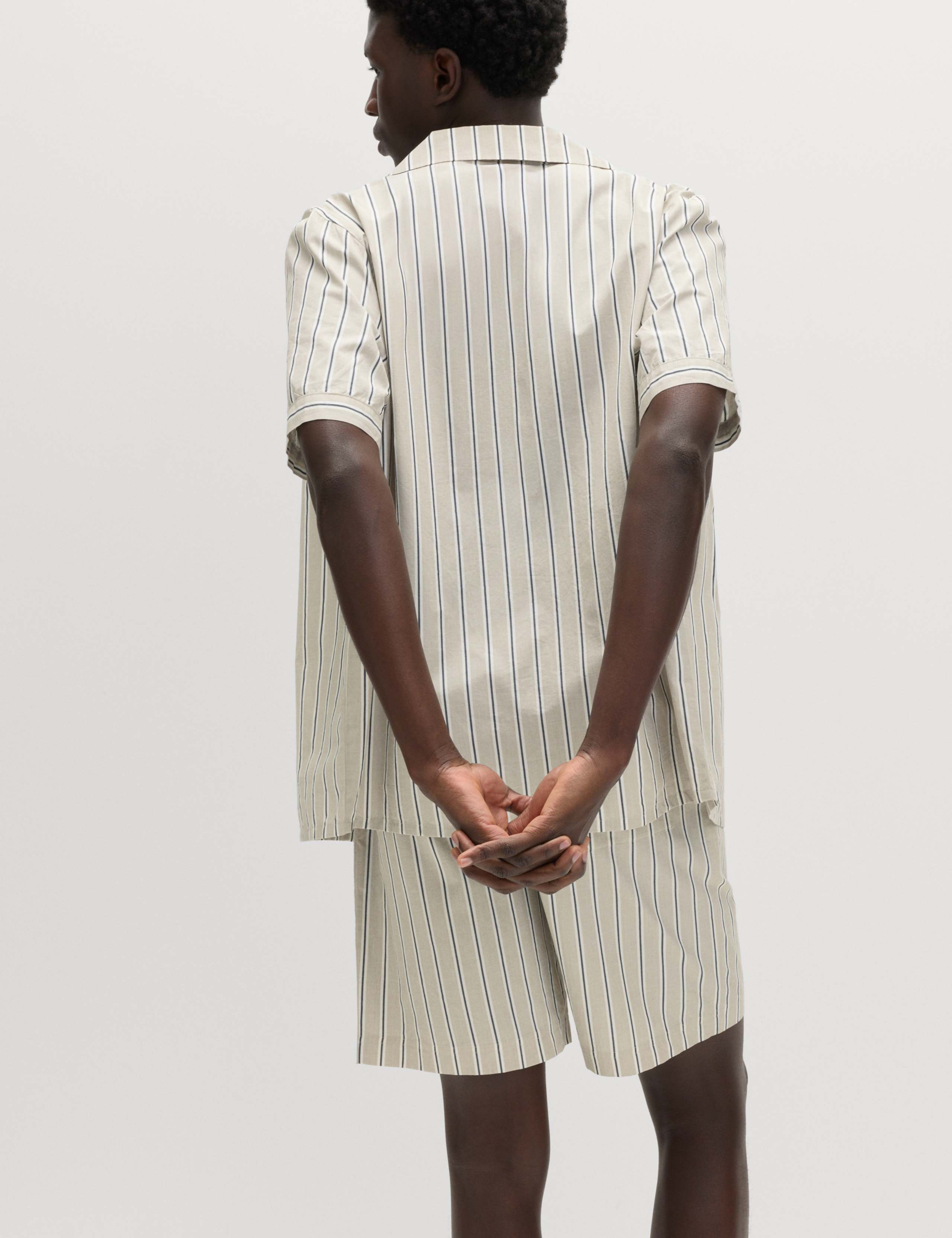 Pure Cotton Striped Pyjama Top 4 of 6