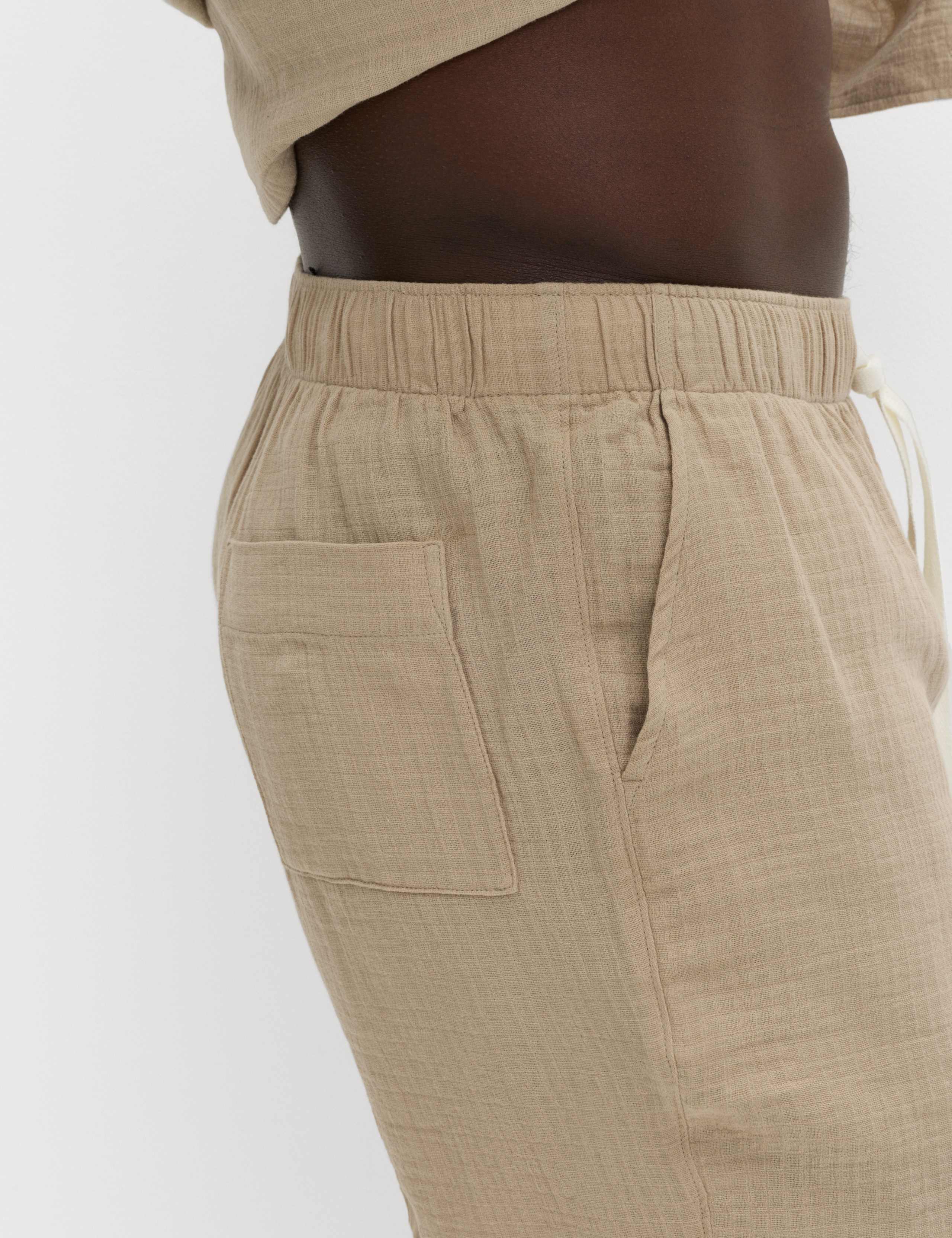 Pure Cotton Woven Loungewear Shorts 3 of 5