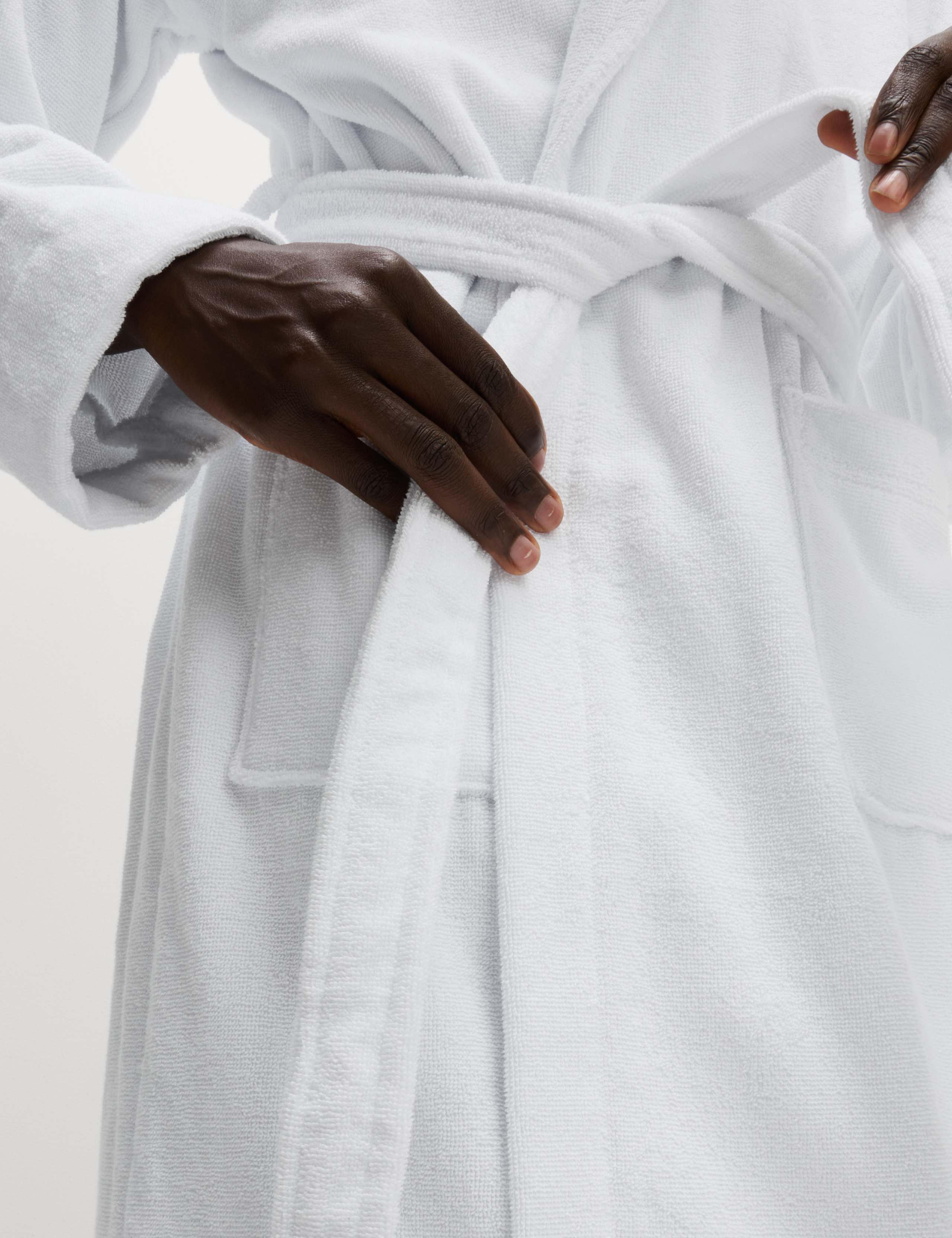 Pure Cotton Towelling Dressing Gown 4 of 7