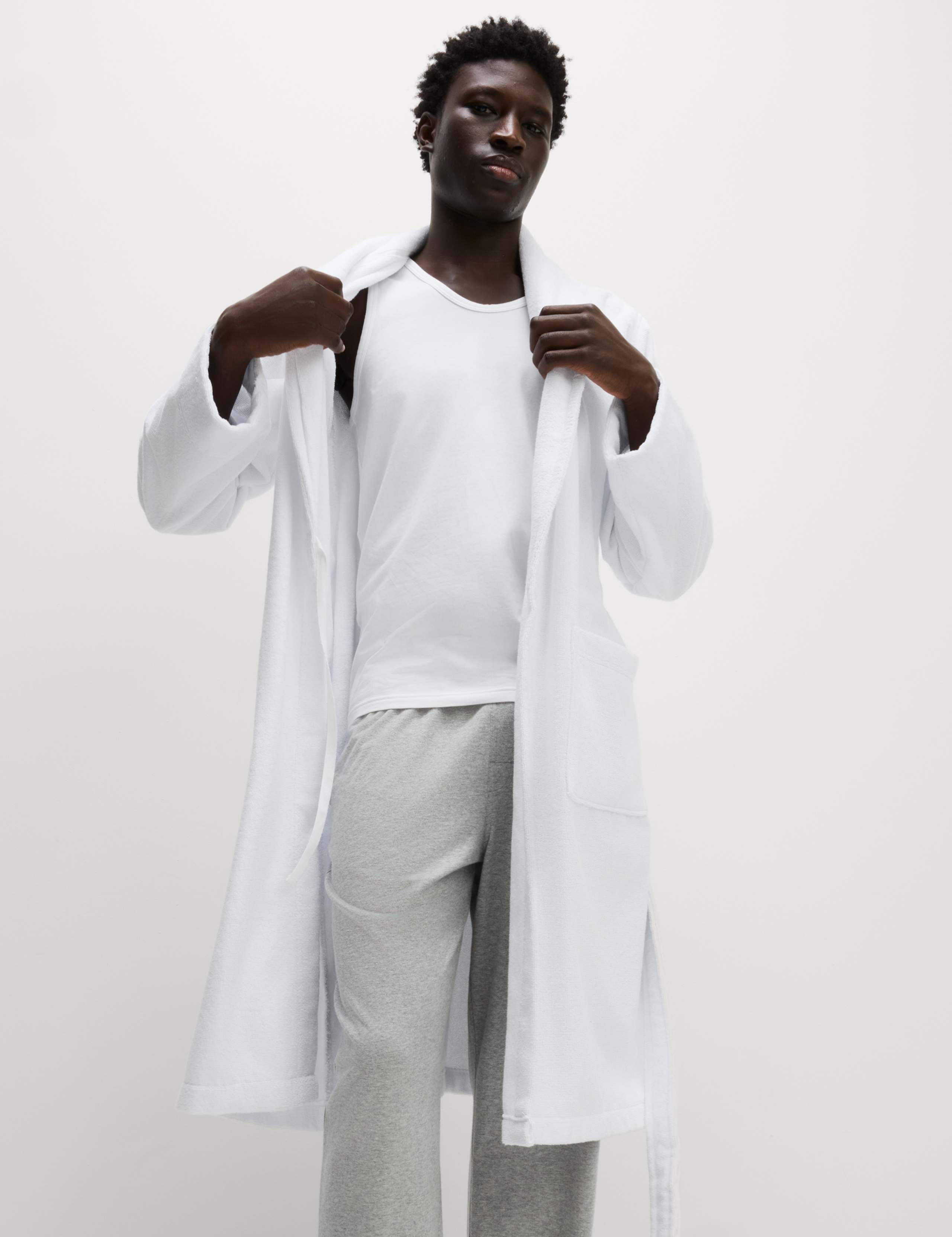 Pure Cotton Towelling Dressing Gown 6 of 7