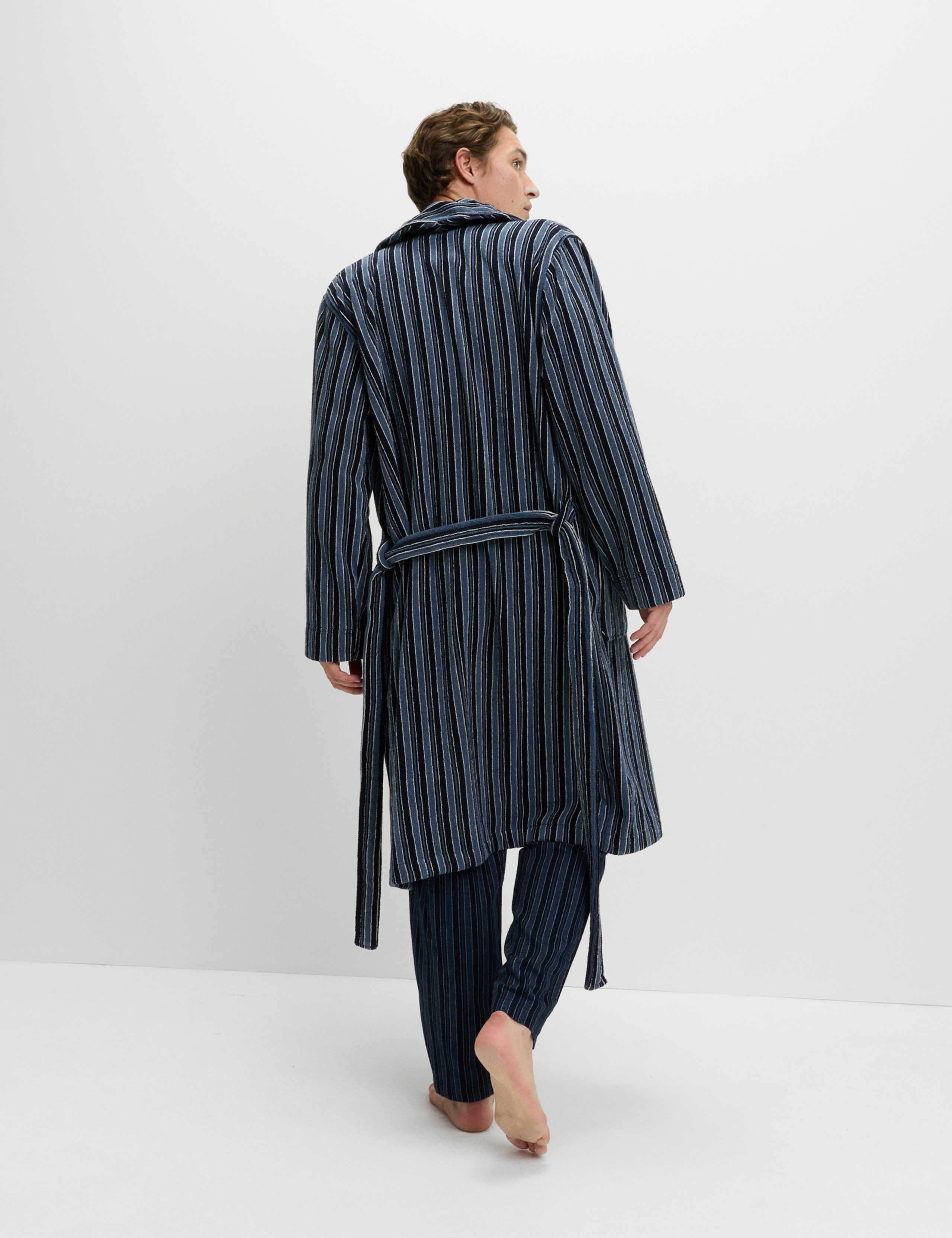 Pure Cotton Towelling Dressing Gown 5 of 5