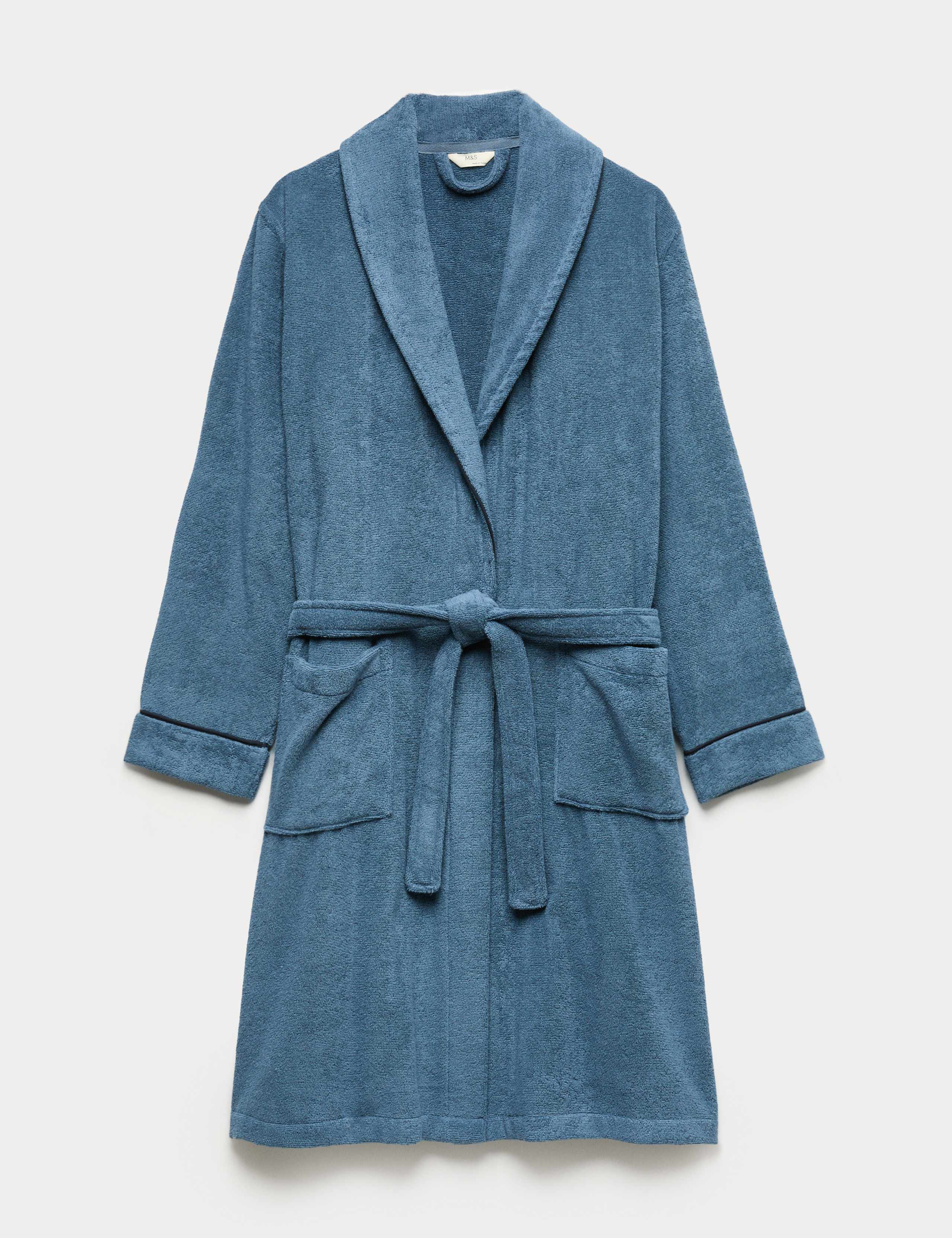 Pure Cotton Towelling Dressing Gown 2 of 5