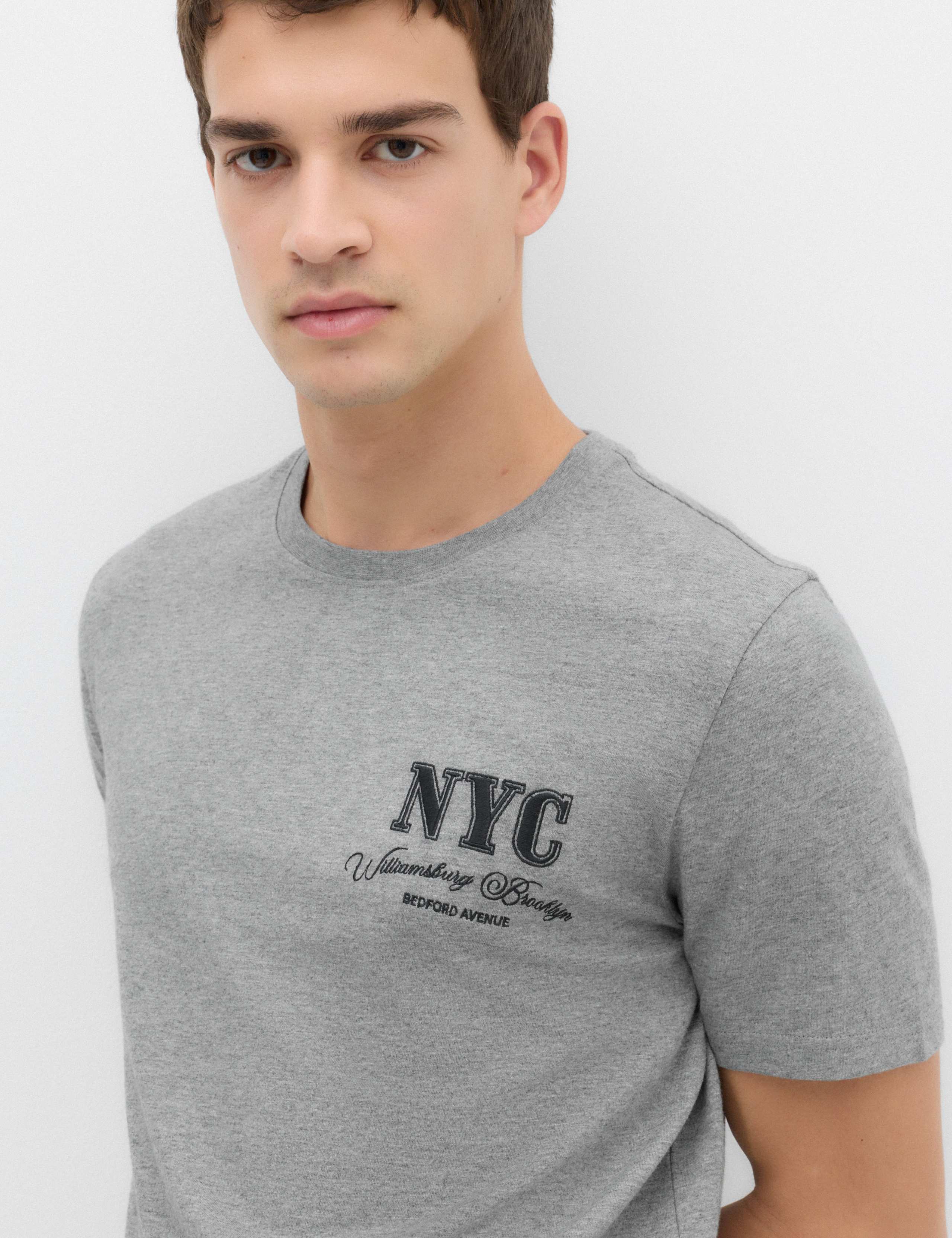 Pure Cotton NYC Graphic Loungewear Top 3 of 6
