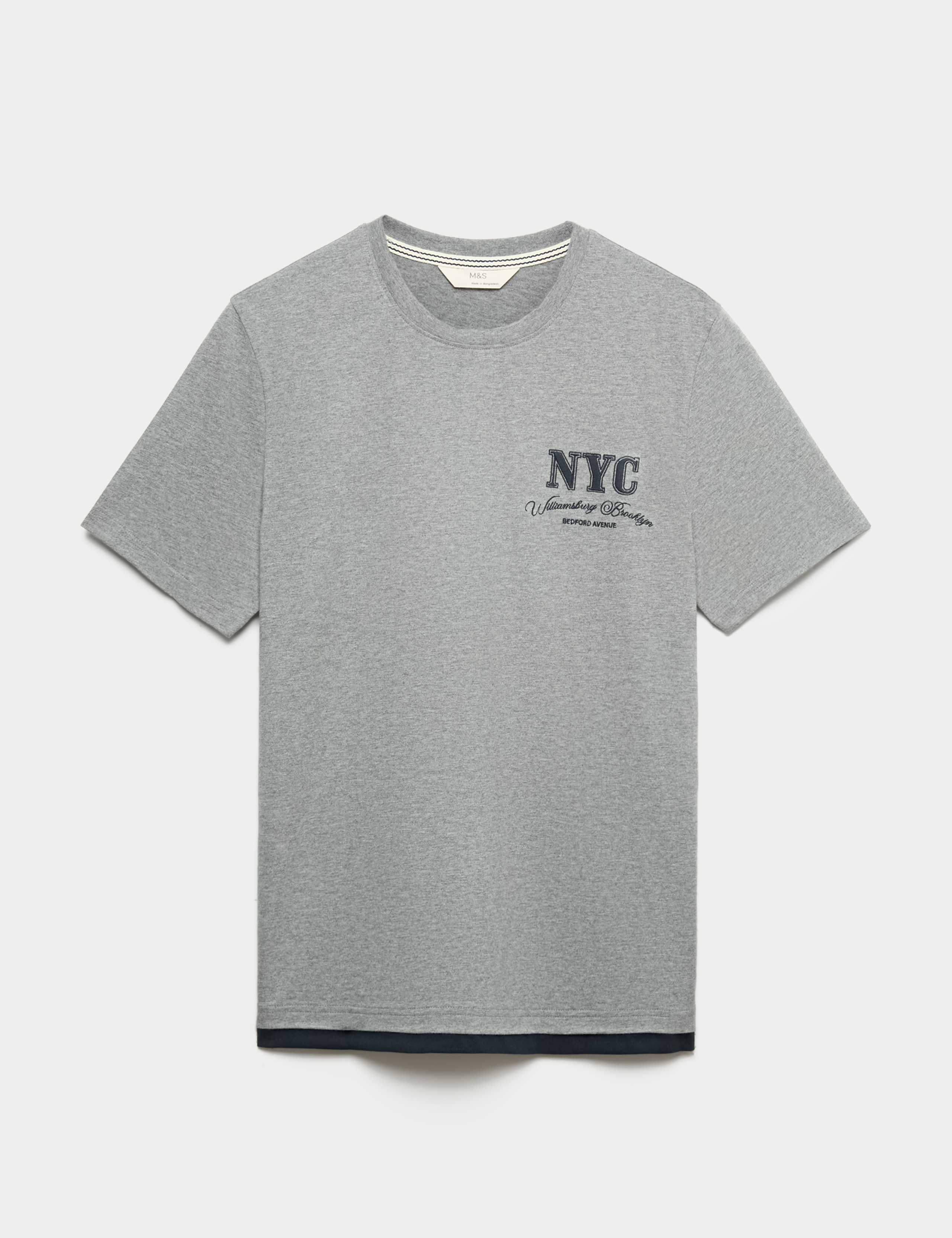 Pure Cotton NYC Graphic Loungewear Top 1 of 1