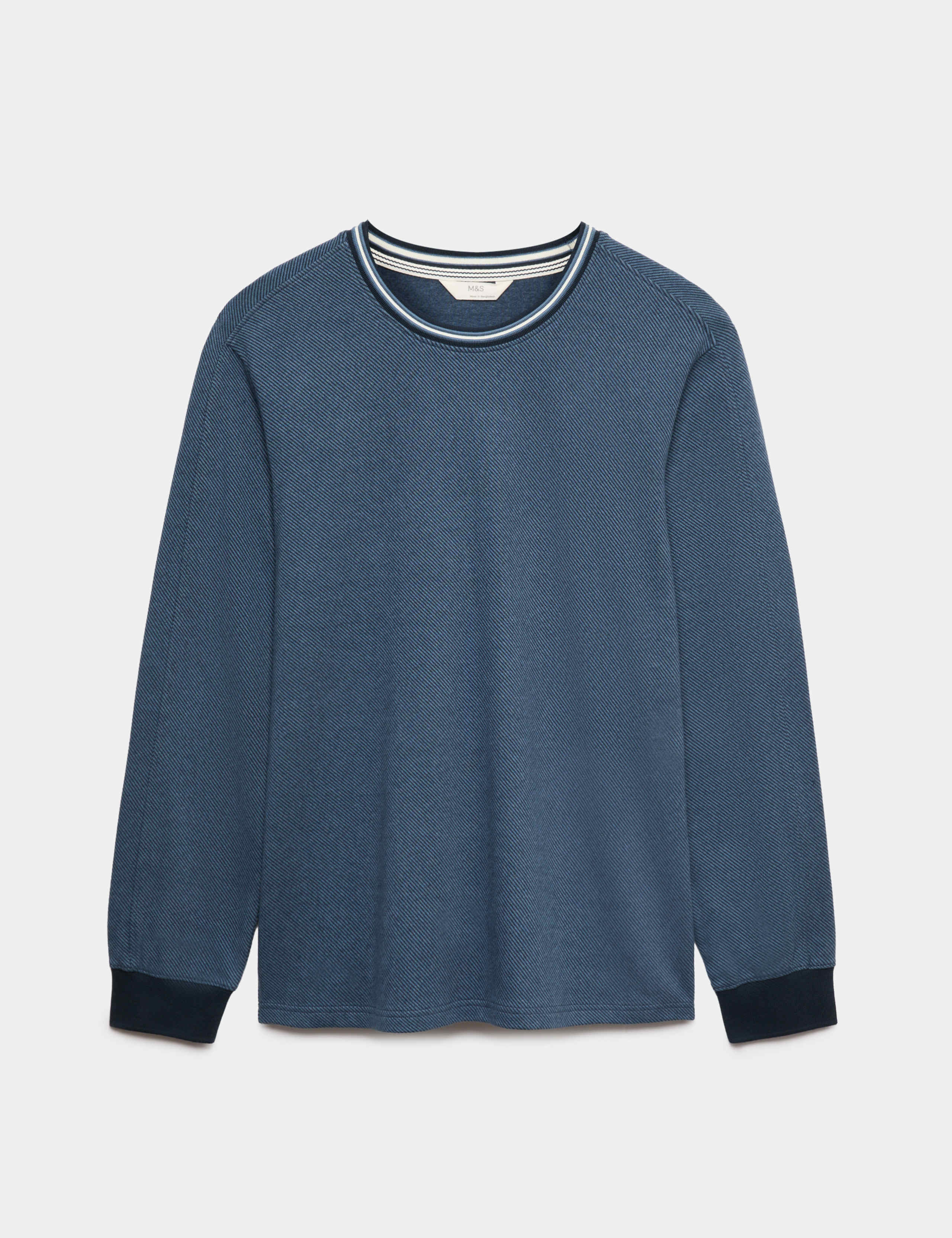 Cotton Rich Textured Loungewear Top 2 of 6