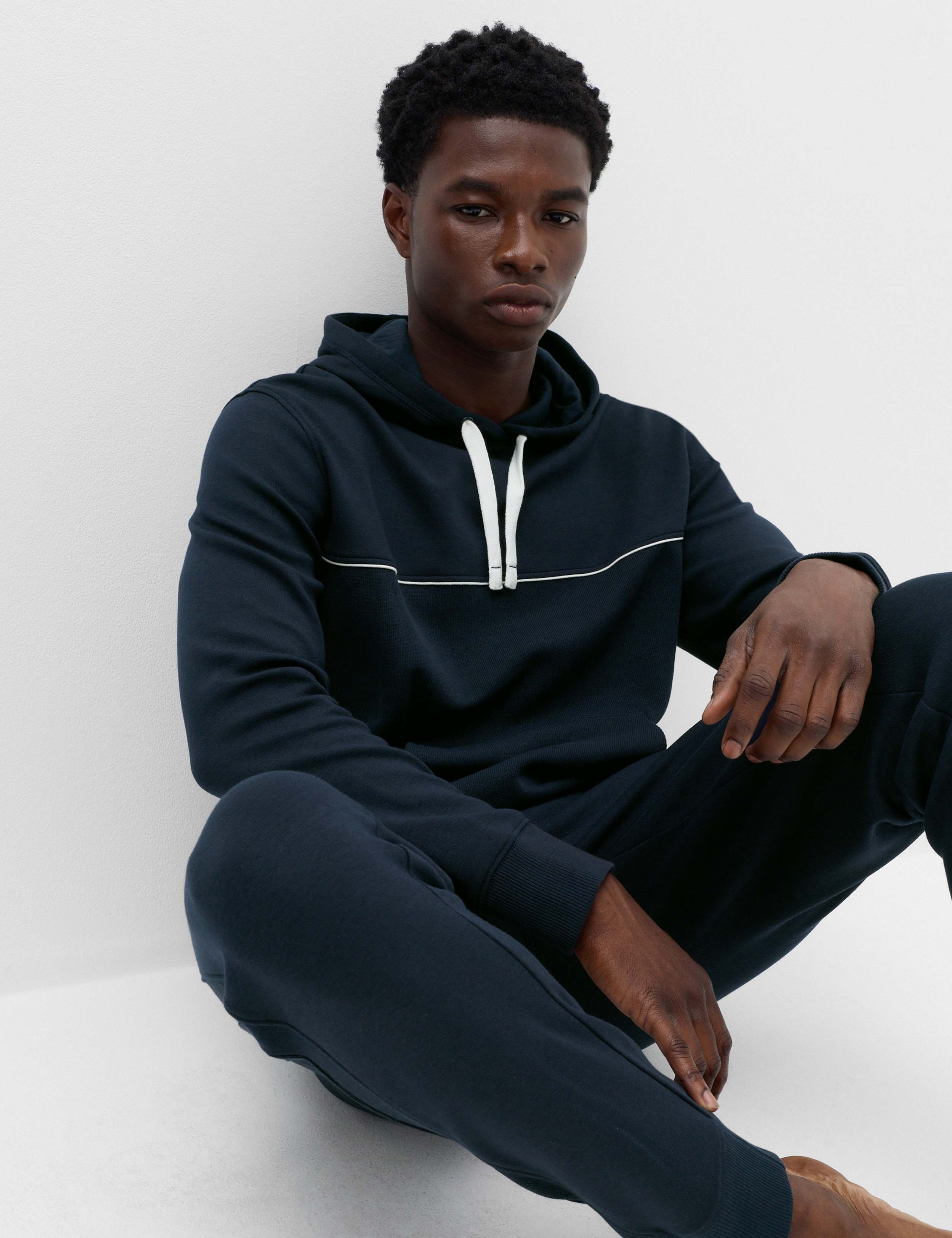 Cotton Rich Ribbed Cuffed Joggers 6 of 6
