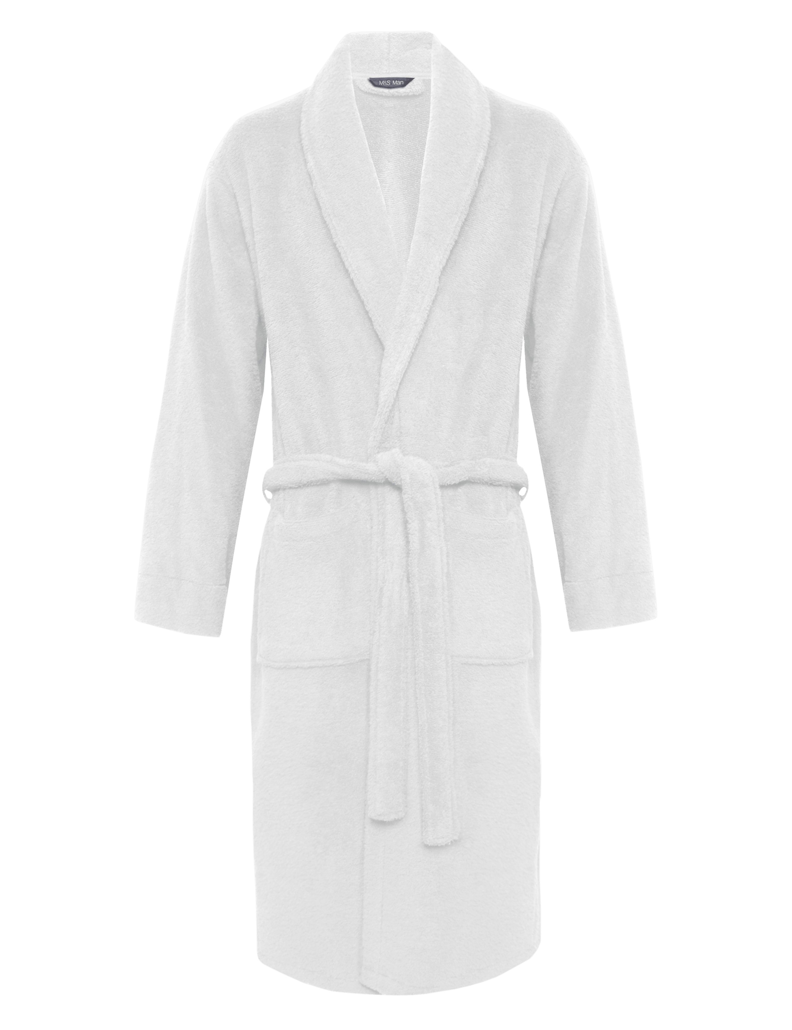 Cotton Rich Towelling Dressing Gown 2 of 4