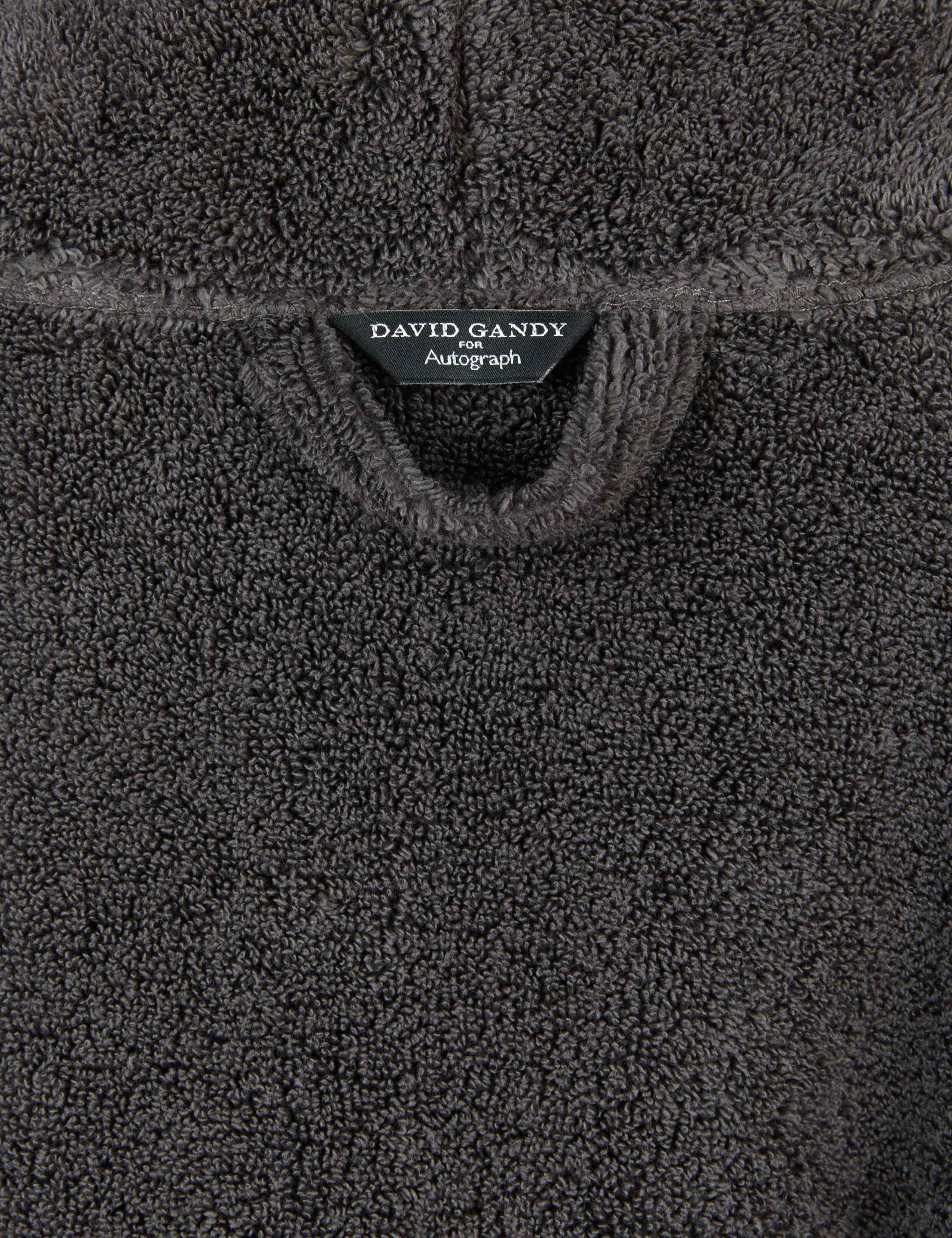 Super Soft Towelling Gown with Piping 3 of 4