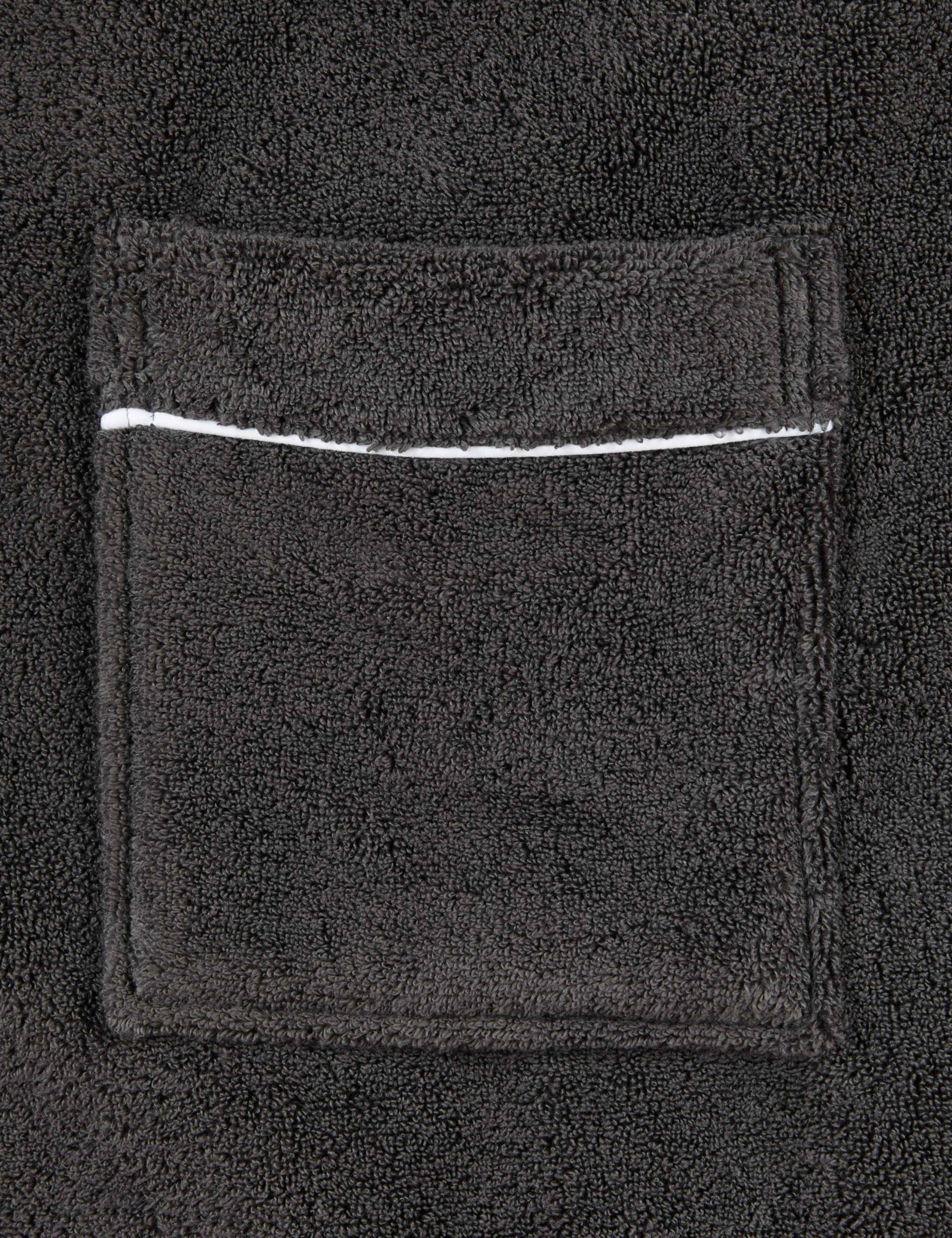 Super Soft Towelling Gown with Piping 4 of 4