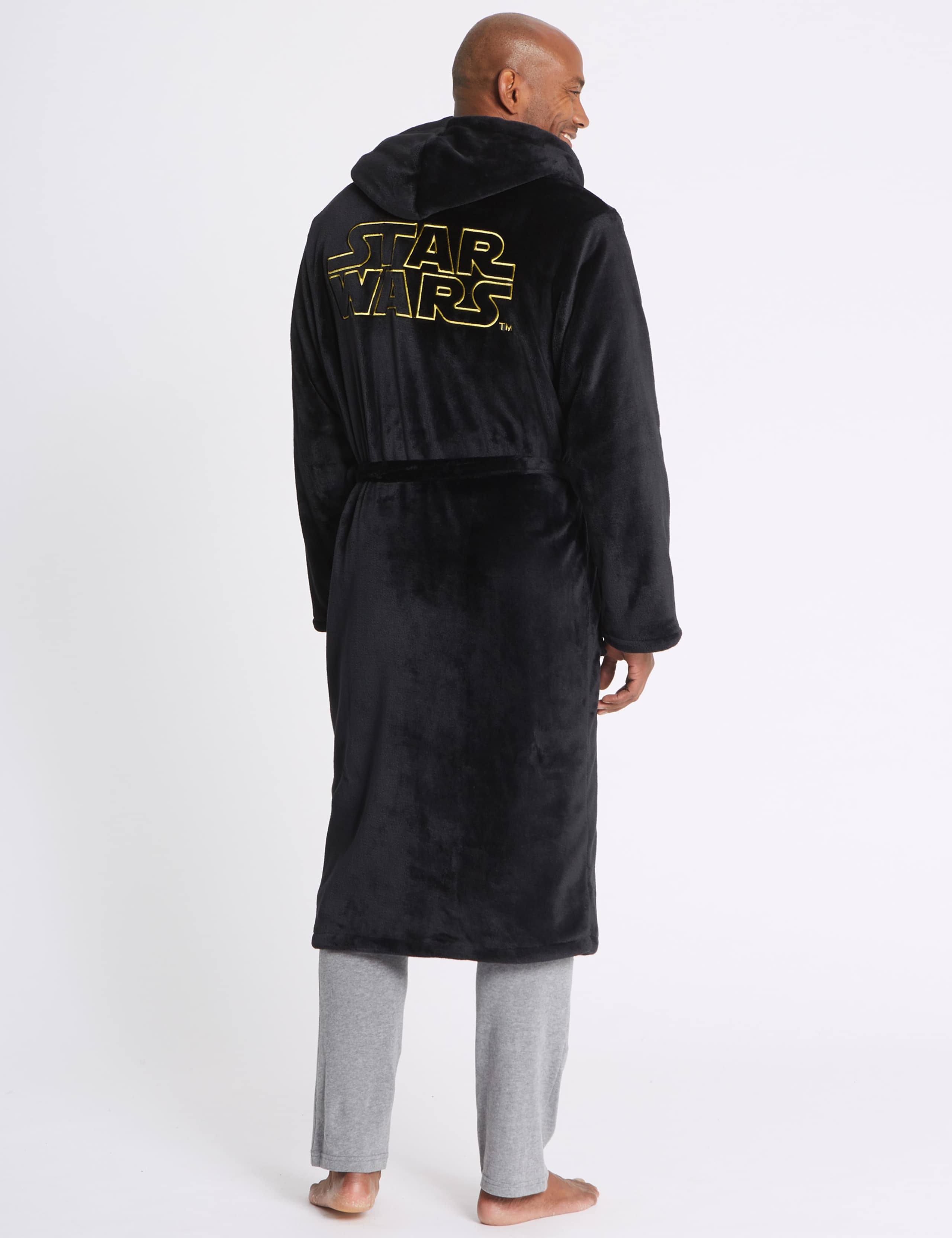 Hooded Embroidered Star Wars™ Dressing Gown 3 of 4